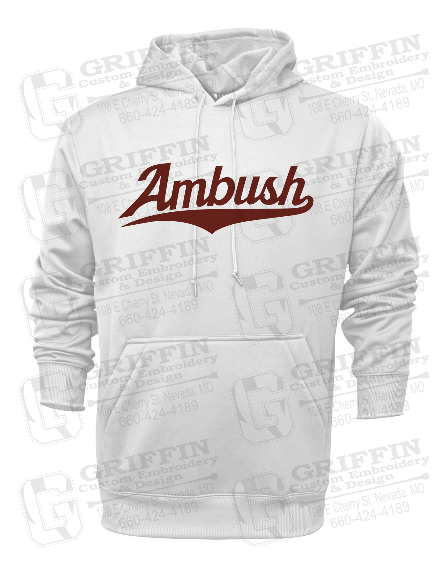 Performance Fleece Hoodie - Ambush Baseball