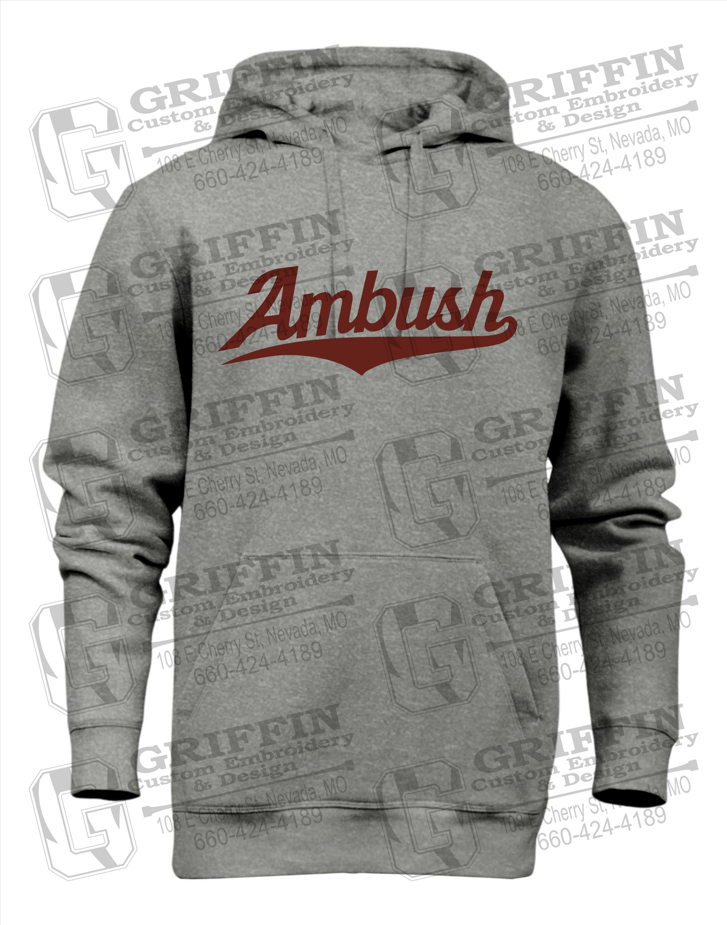 Heavyweight Fleece Hoodie - Ambush Baseball