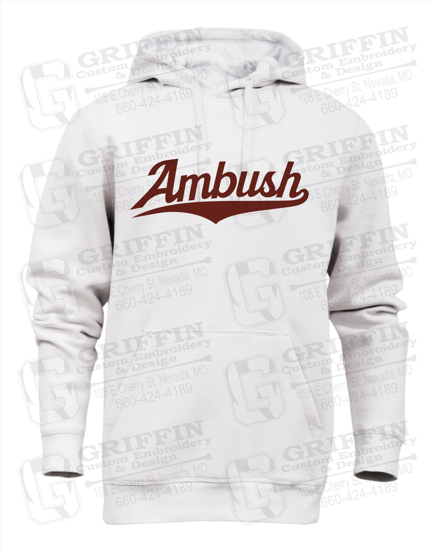 Heavyweight Fleece Hoodie - Ambush Baseball