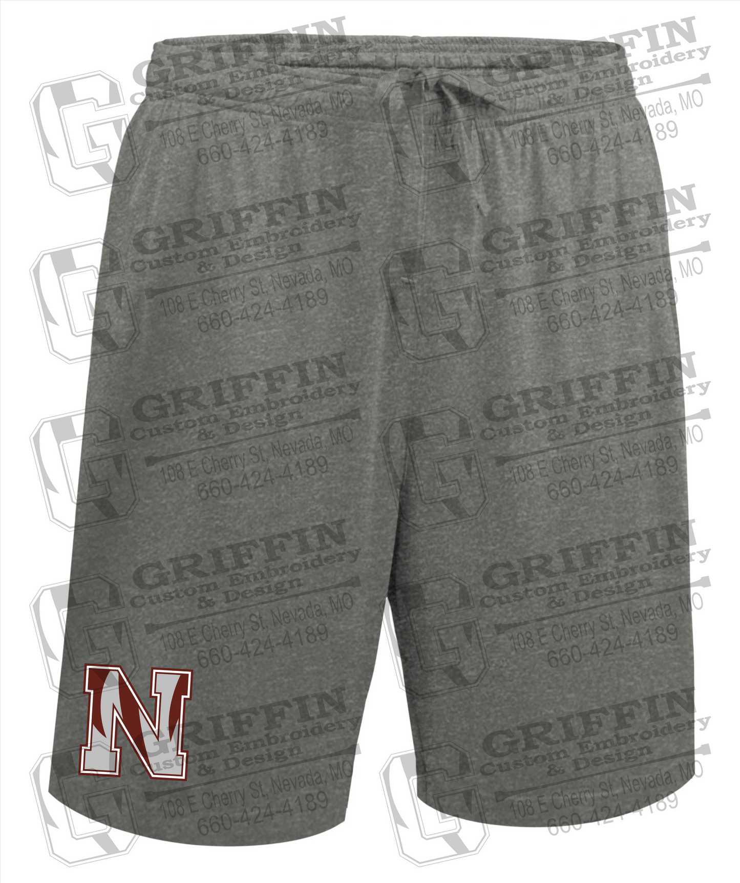 Gym Shorts - Nevada Tigers N Logo