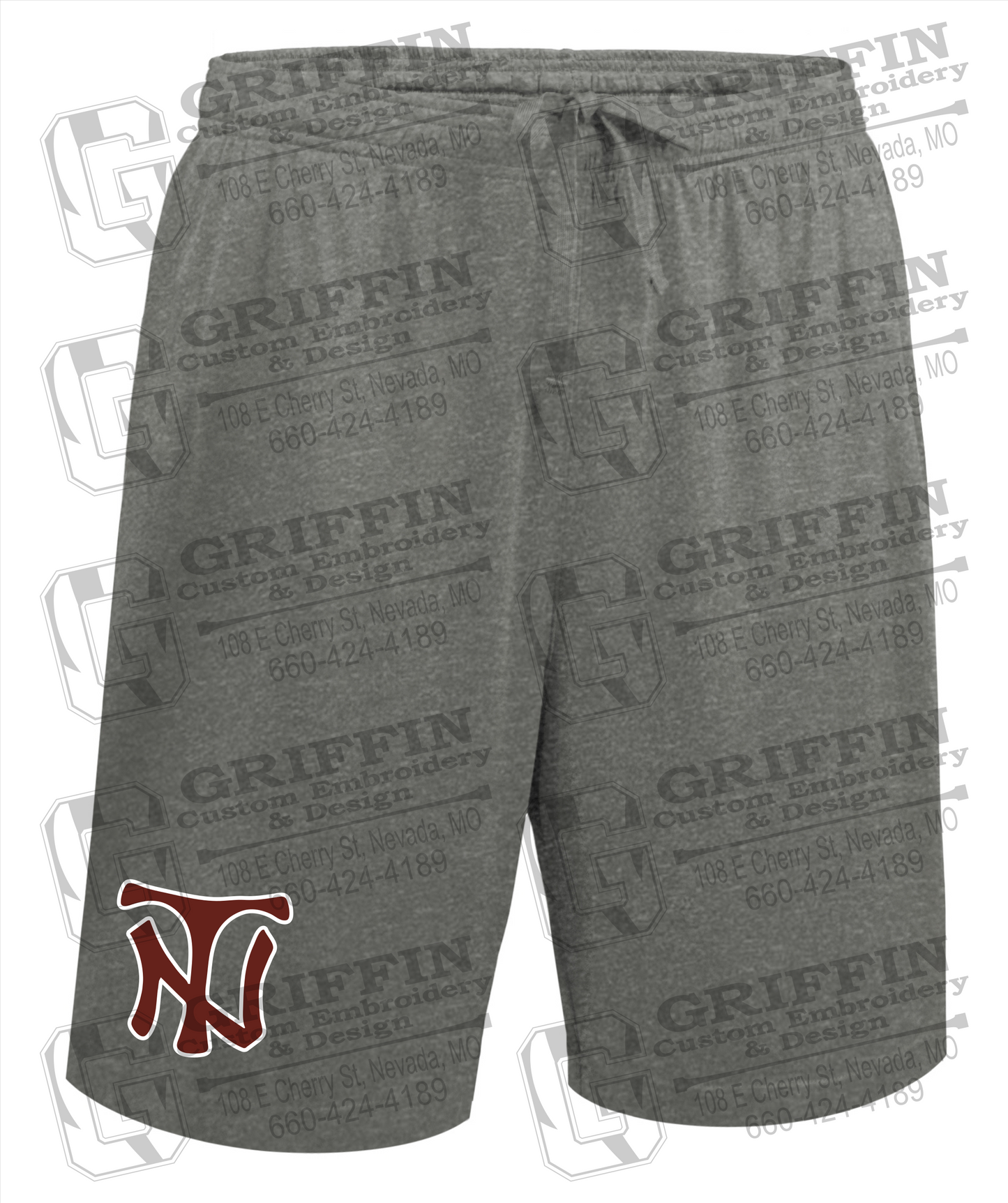 Gym Shorts - Nevada Tigers NT Logo