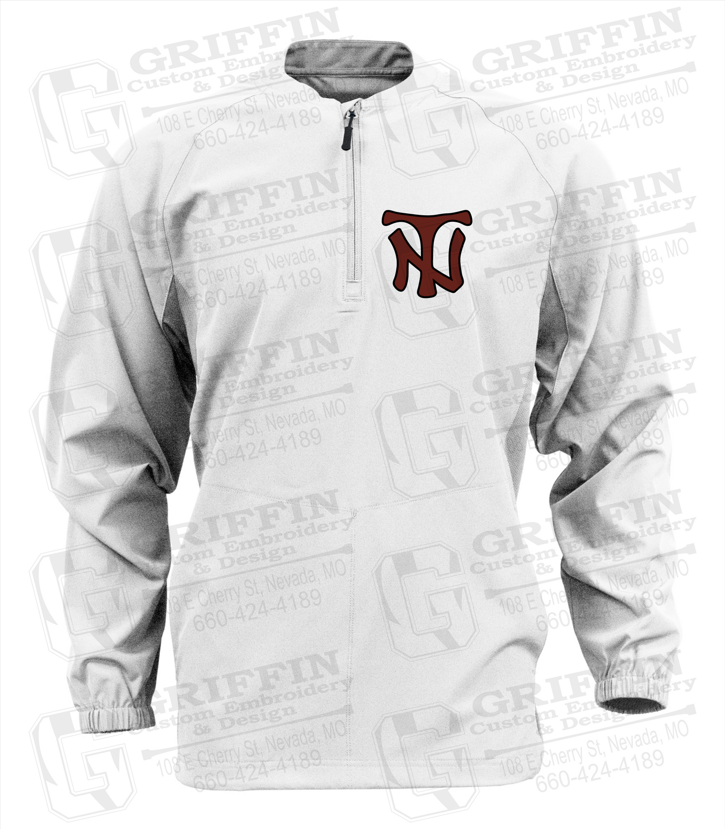 Long Sleeve Cage Jacket - Nevada Tigers NT Logo