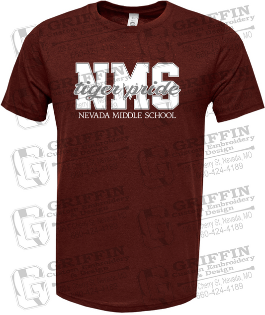 Soft-Tek Short Sleeve T-Shirt - Nevada Tigers NMS-001