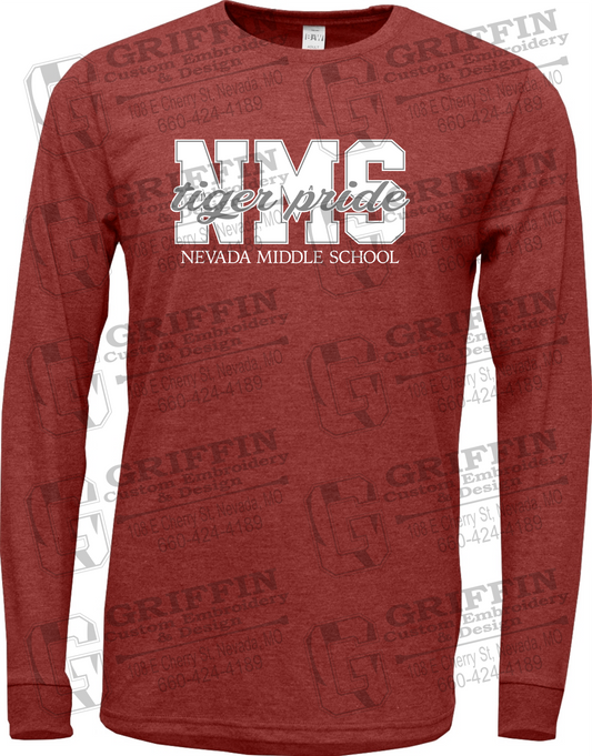 Soft-Tek Long Sleeve T-Shirt - Nevada Tigers NMS-001