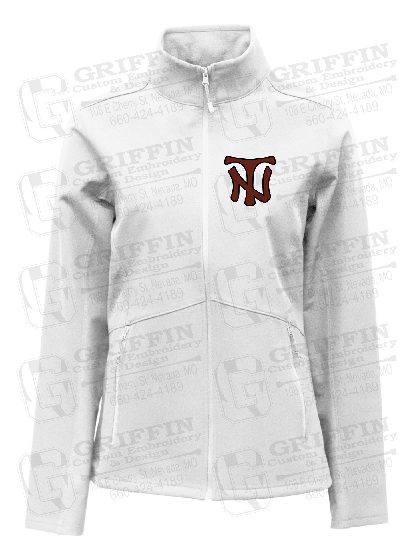 Womens Softshell Jacket - Nevada Tigers NT Logo