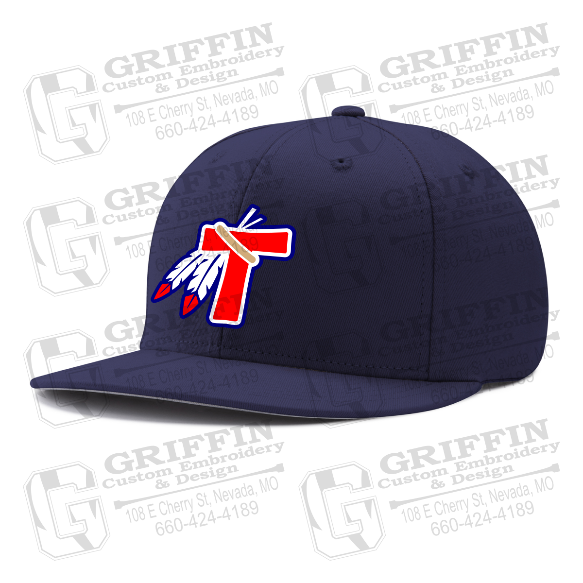 Pennant Snapback Cap - Tribe Baseball