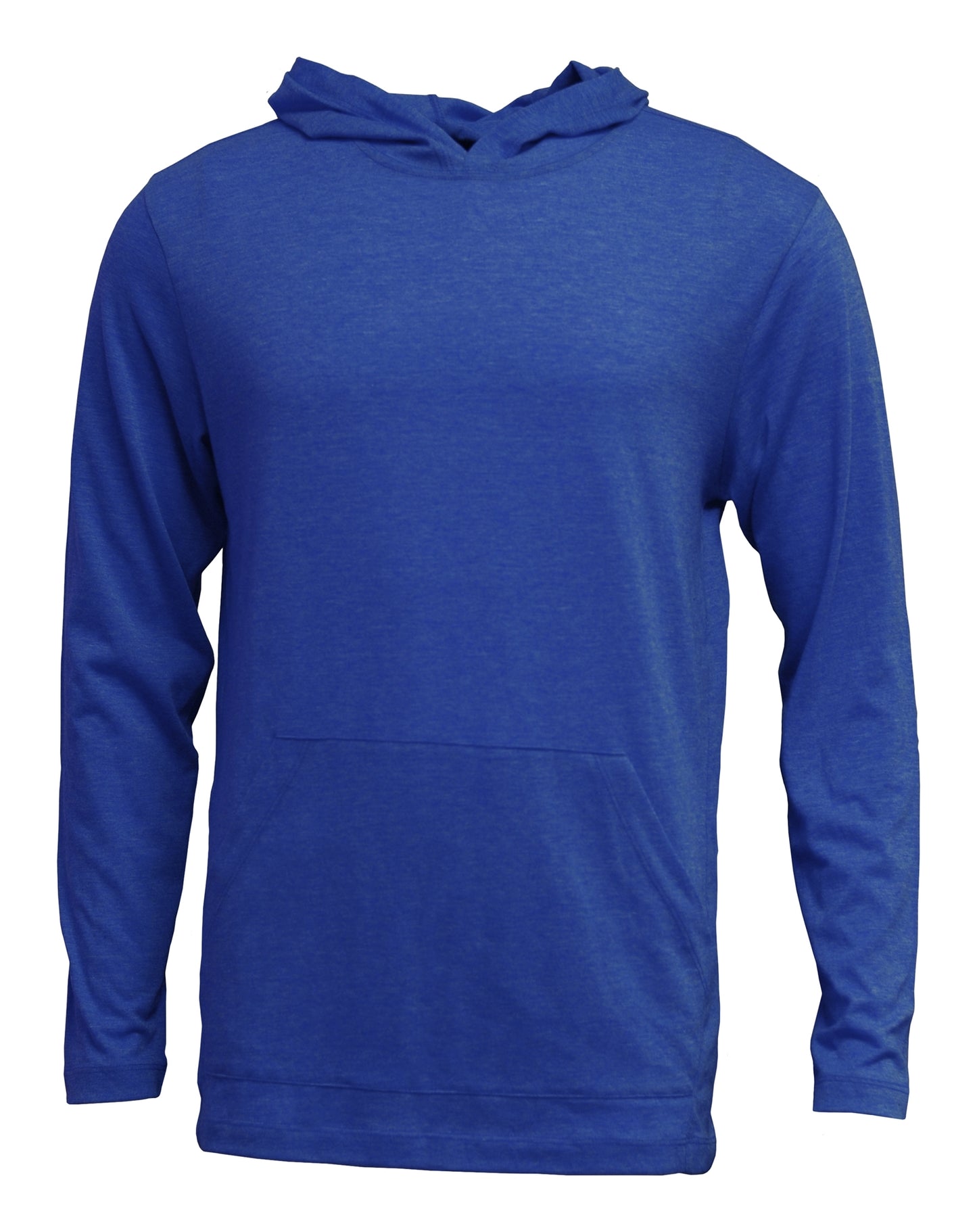 Heathered Soft-Tek T-Shirt Hoodie - Blank