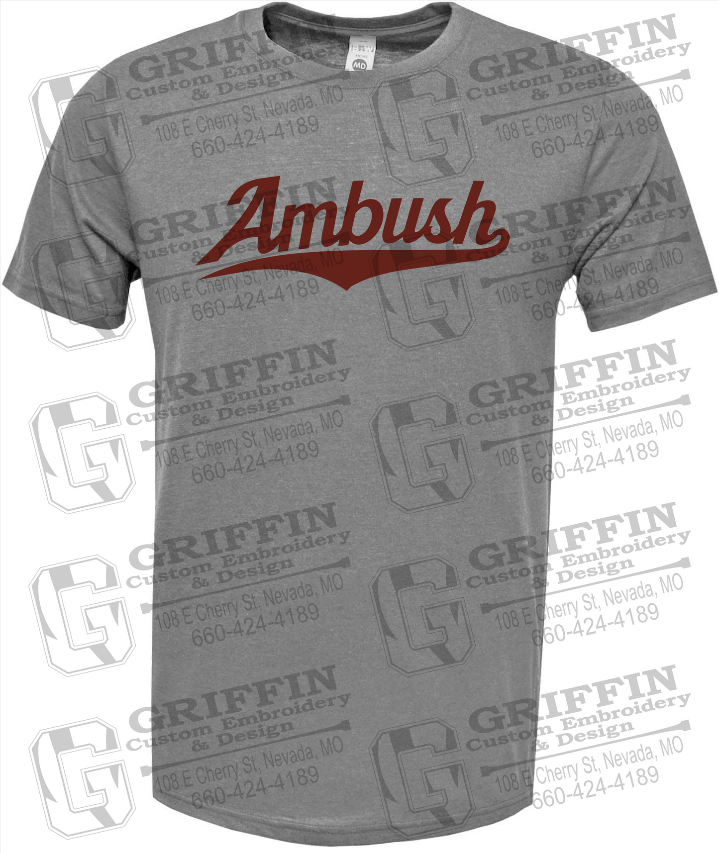 Soft-Tek Short Sleeve T-Shirt - Ambush Baseball