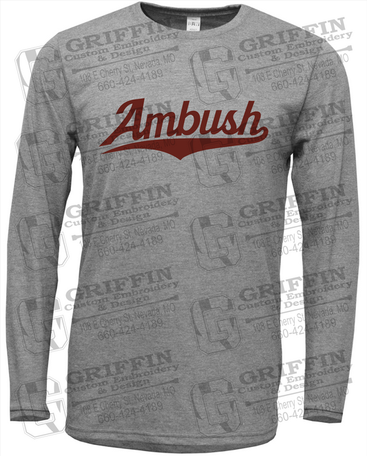 Soft-Tek Long Sleeve T-Shirt - Ambush Baseball