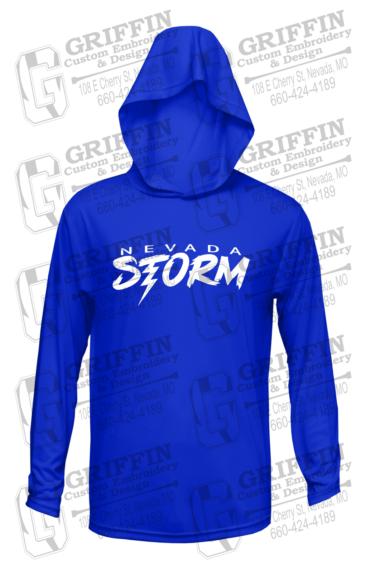 Dry-Fit T-Shirt Hoodie - Basketball - Nevada Storm
