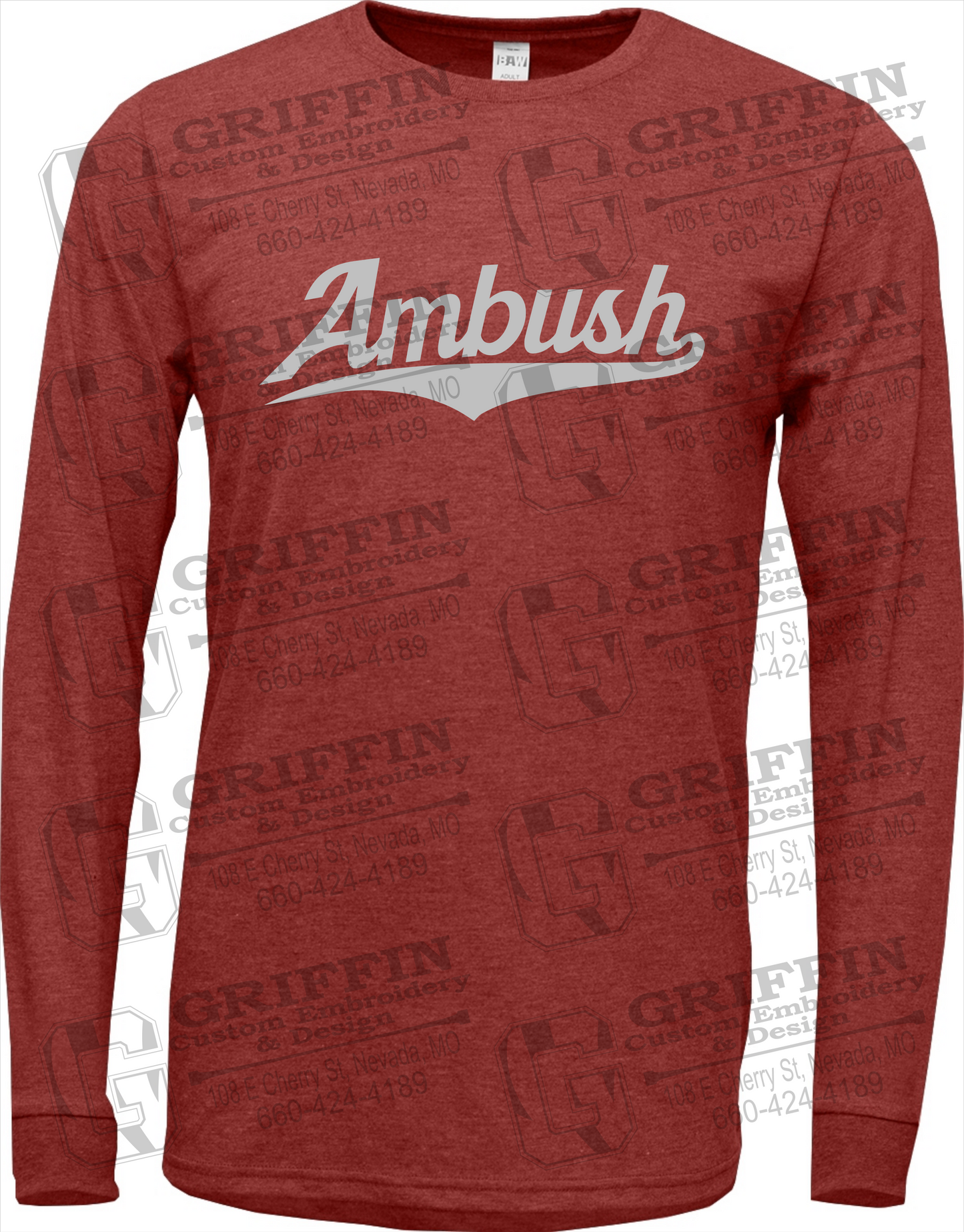 Soft-Tek Long Sleeve T-Shirt - Ambush Baseball
