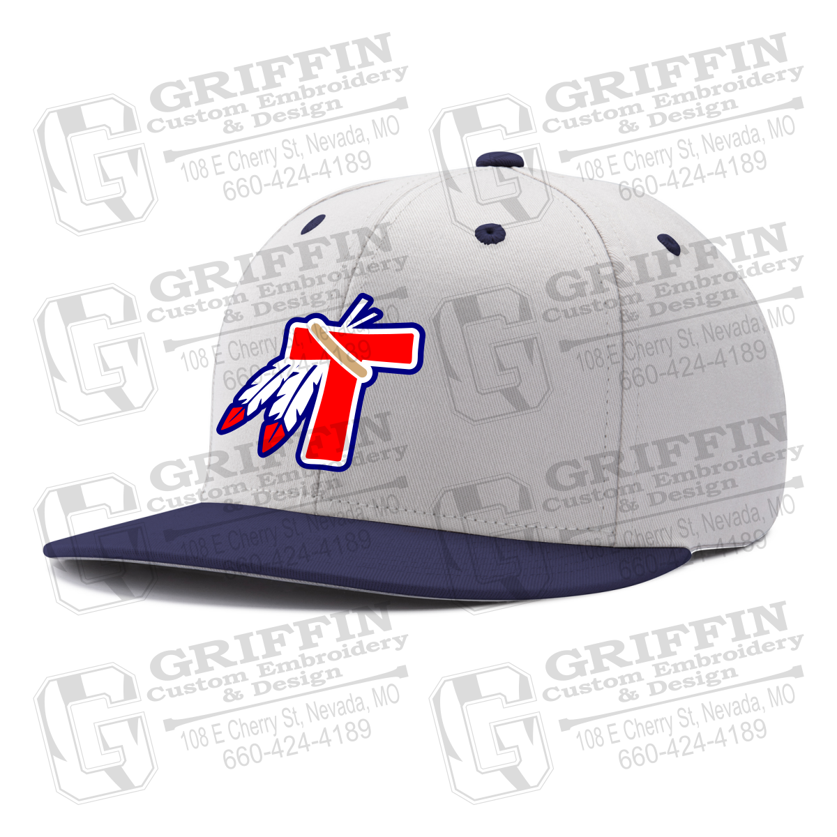 Pennant Snapback Cap - Tribe Baseball