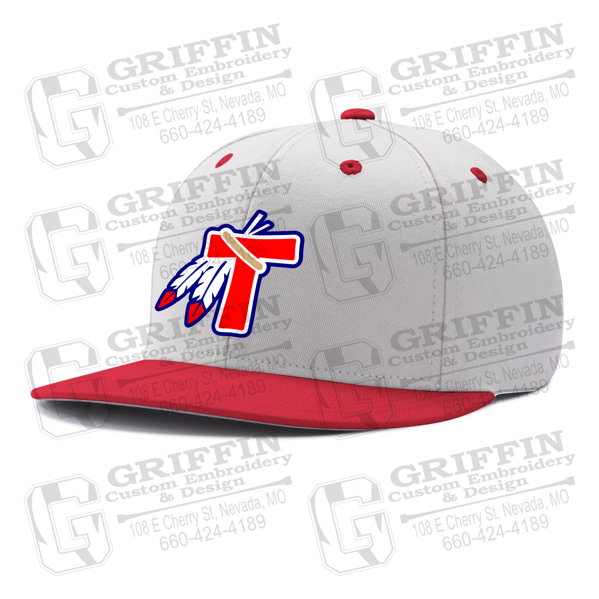 Pennant Snapback Cap - Tribe Baseball
