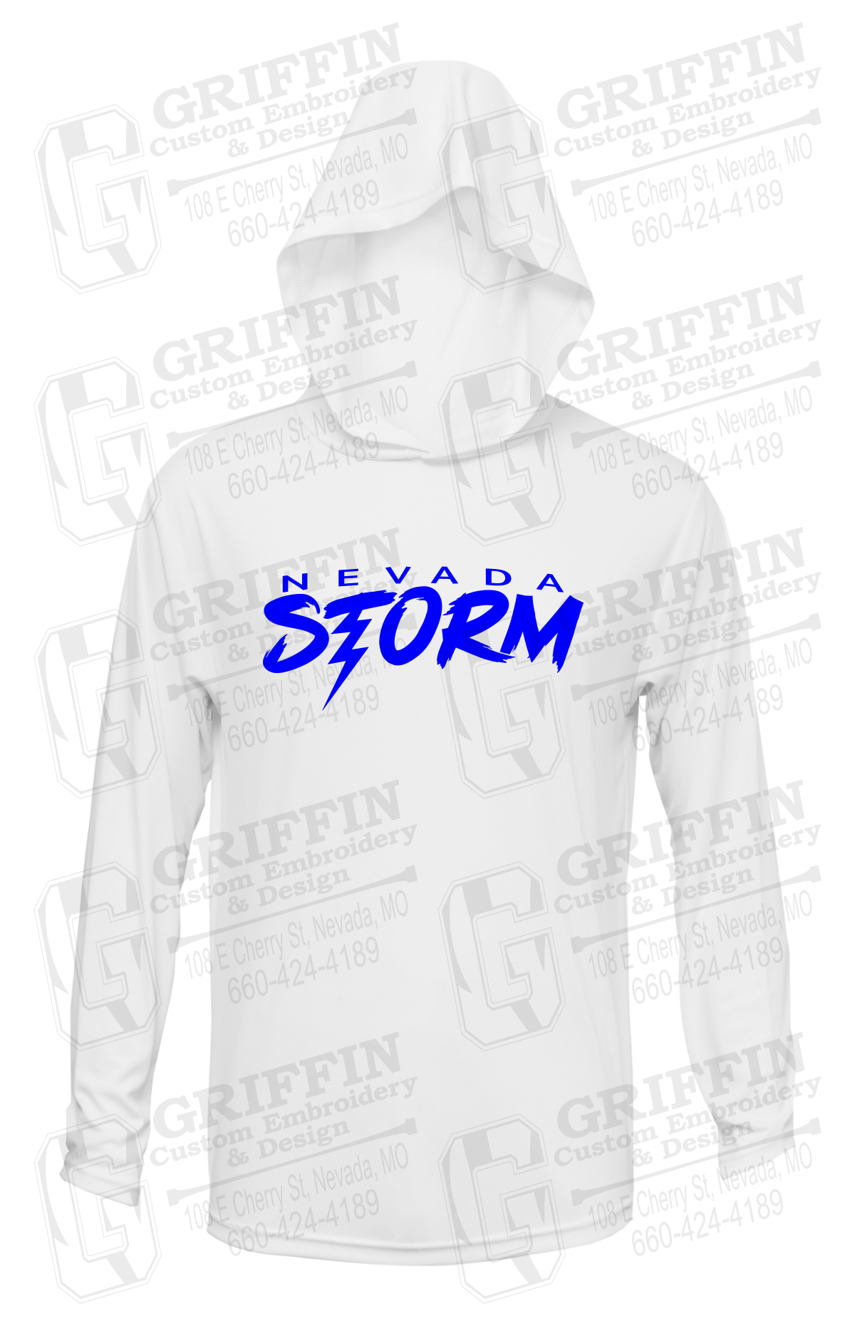 Dry-Fit T-Shirt Hoodie - Basketball - Nevada Storm