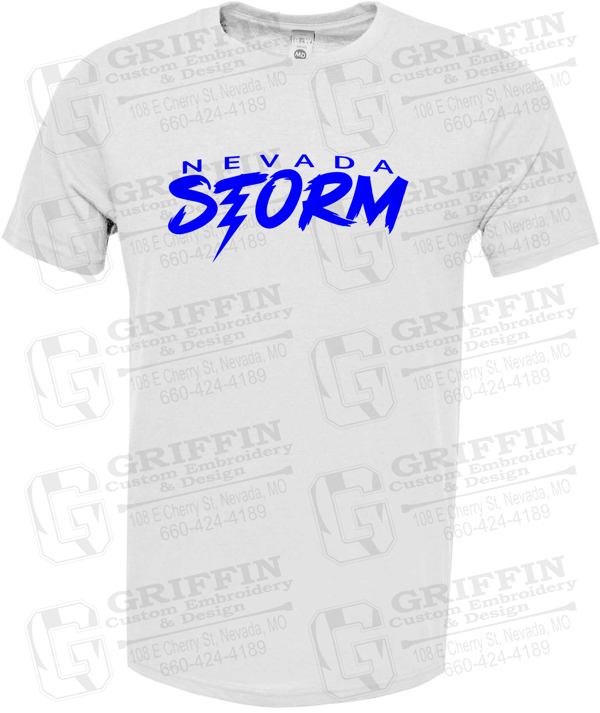Soft-Tek Short Sleeve T-Shirt - Basketball - Nevada Storm