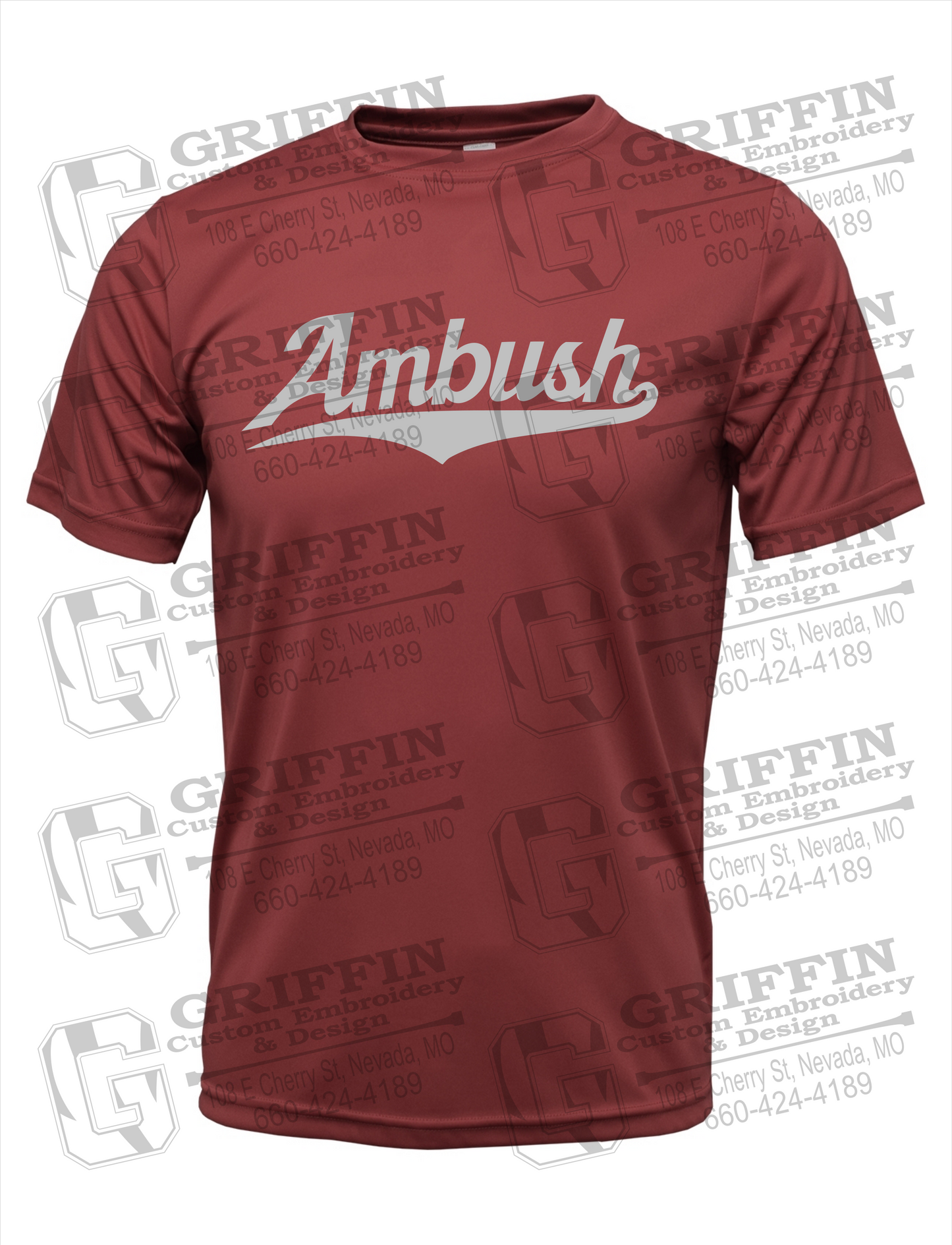 Dry-Fit Short Sleeve T-Shirt - Ambush Baseball