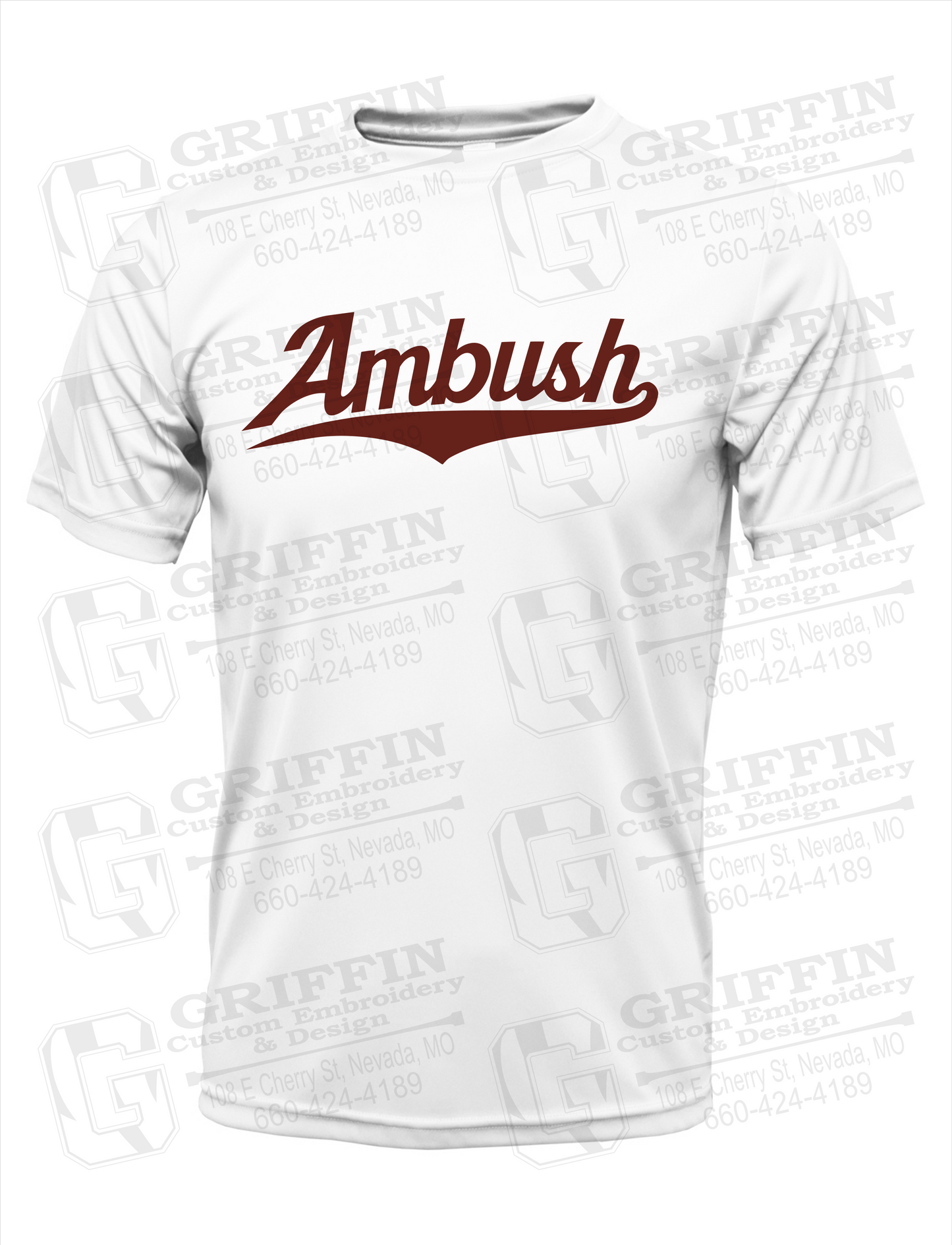 Dry-Fit Short Sleeve T-Shirt - Ambush Baseball