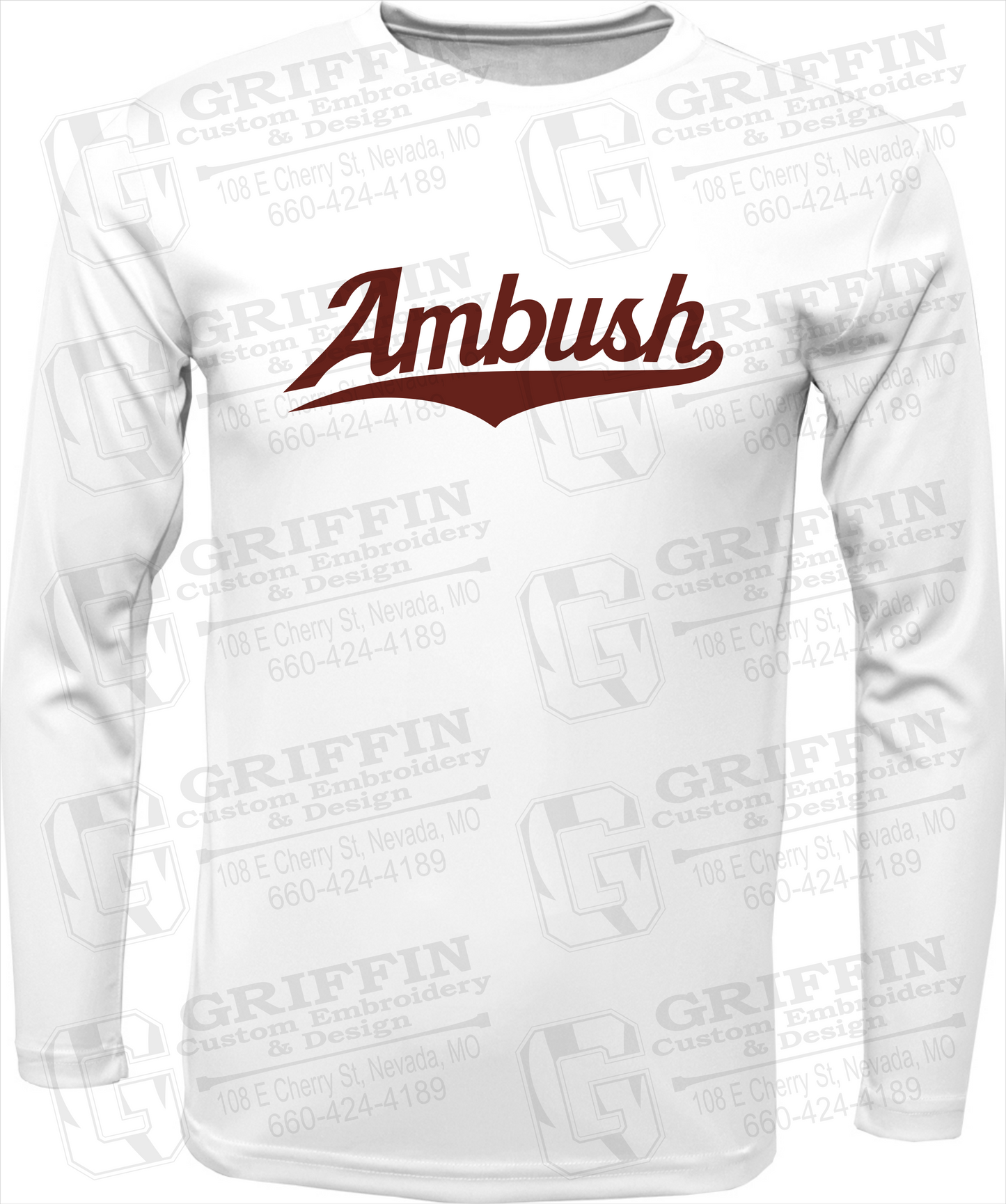 Toddler Long Sleeve Dry-Fit T-Shirt - Ambush Baseball
