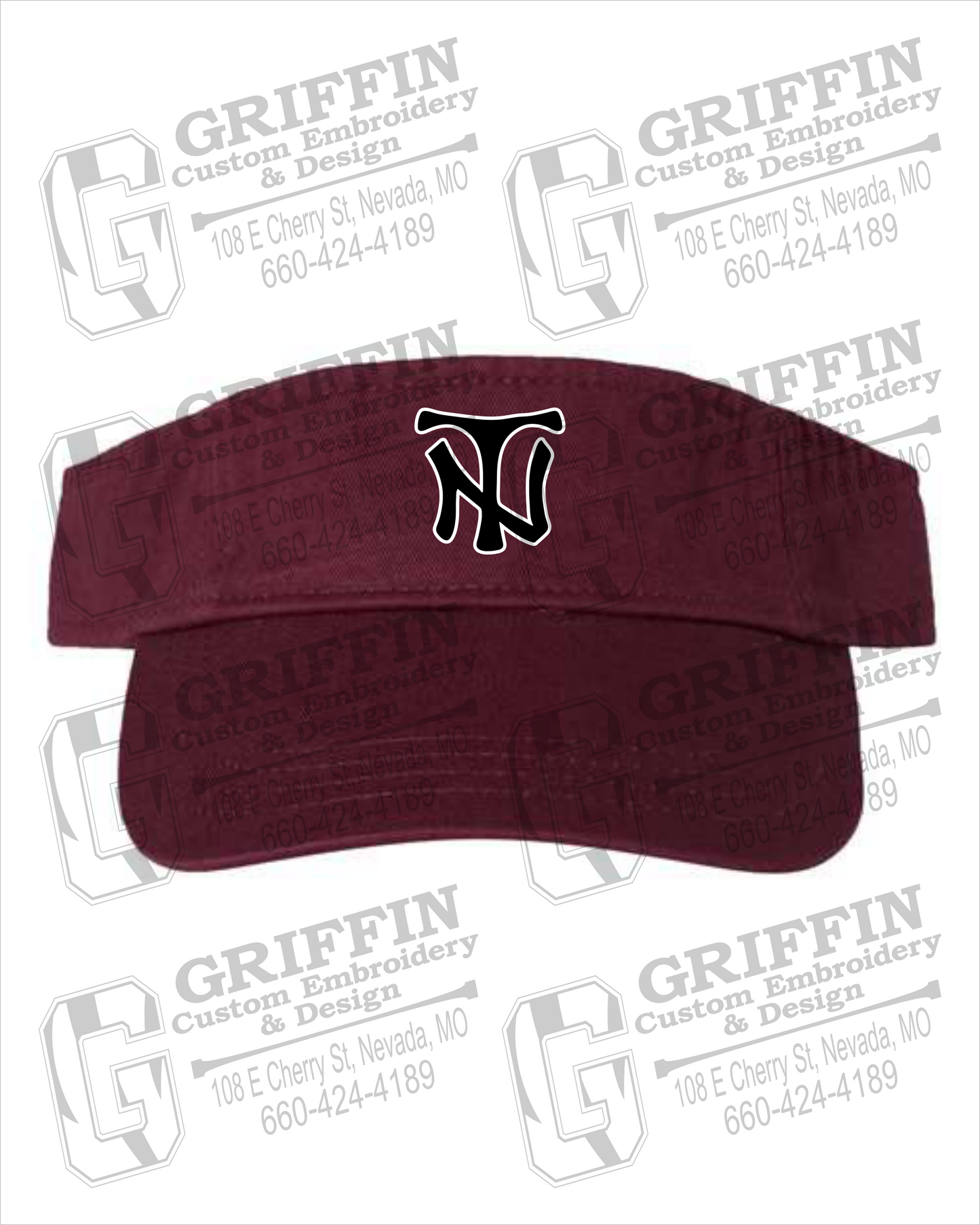 Nevada Tigers Visor - NT Logo