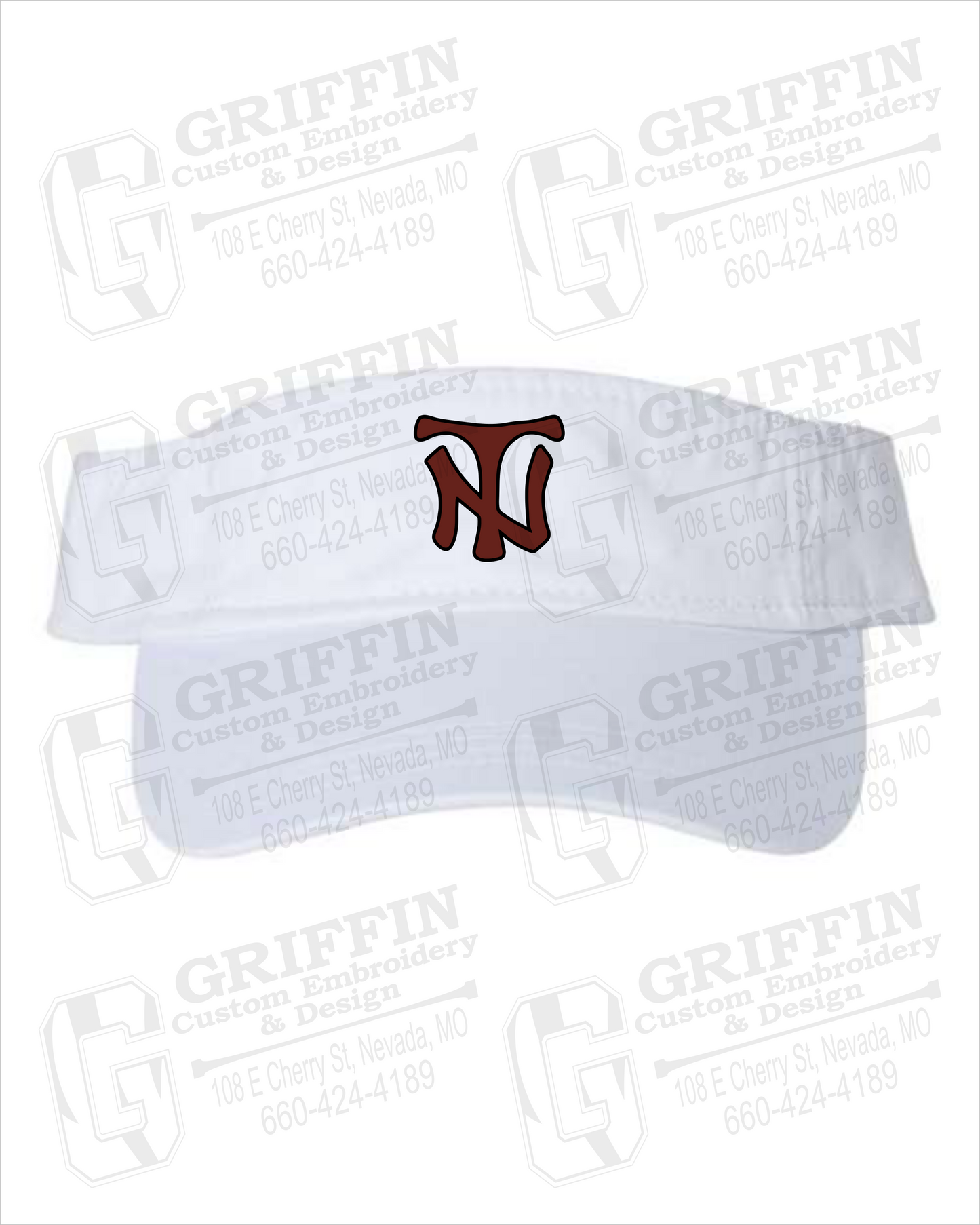Nevada Tigers Visor - NT Logo