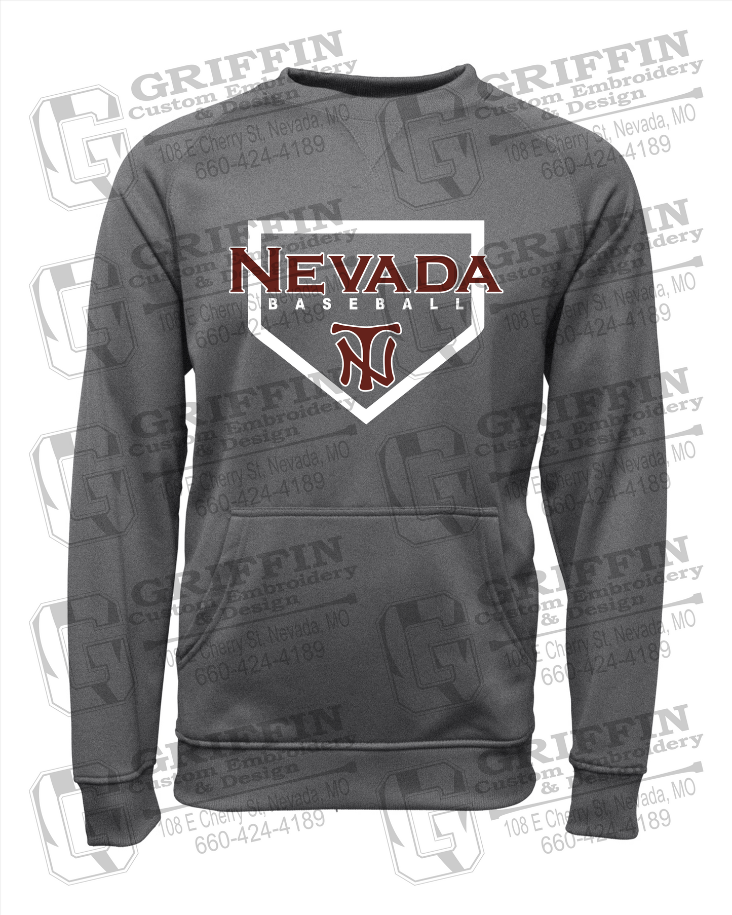 Nevada Tigers 21-S Sweatshirt - Baseball