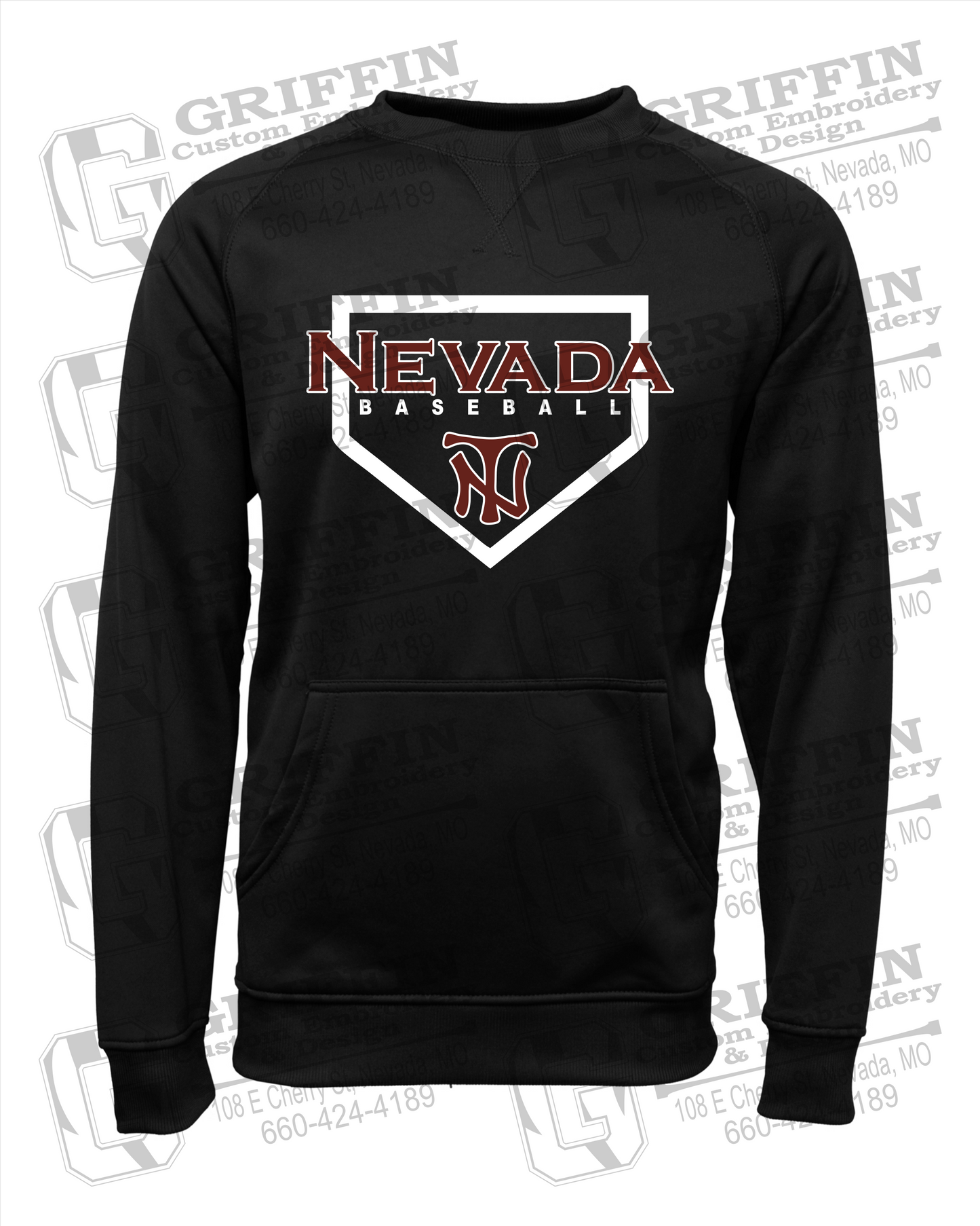 Nevada Tigers 21-S Sweatshirt - Baseball