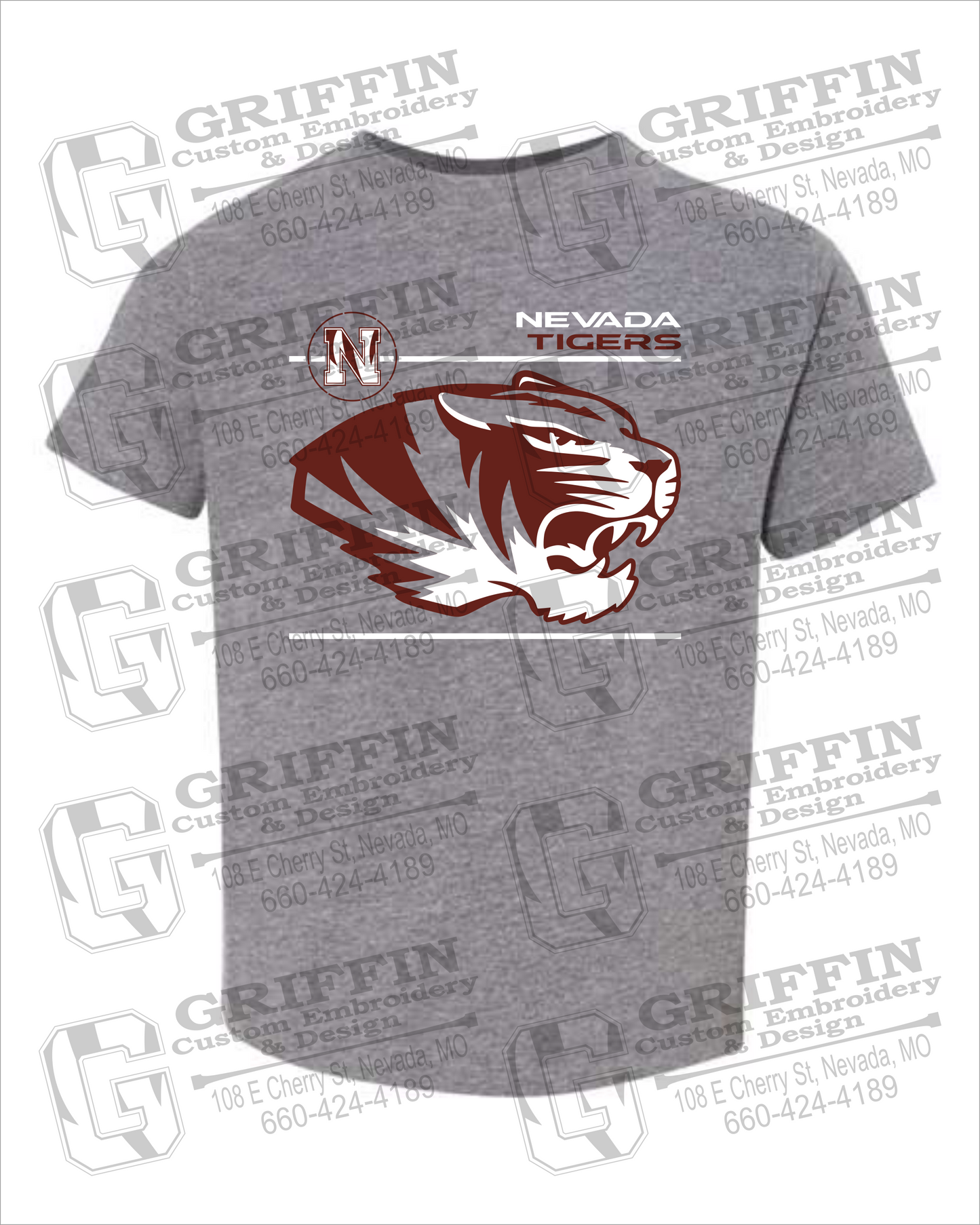 Nevada Tigers 22-D Toddler/Infant T-Shirt