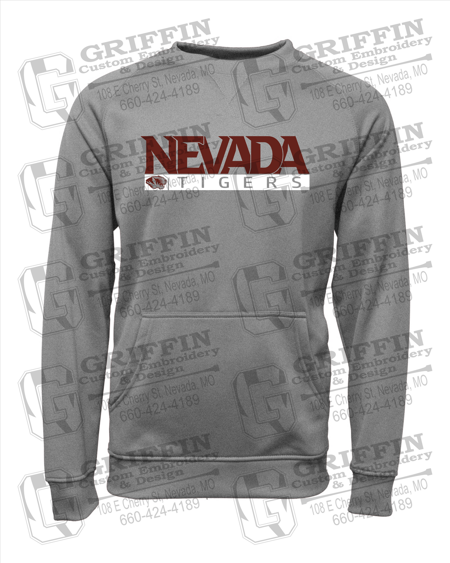 Performance Fleece Sweatshirt - Nevada Tigers 22-G