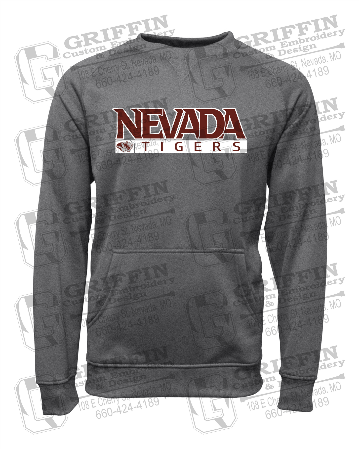 Performance Fleece Sweatshirt - Nevada Tigers 22-G