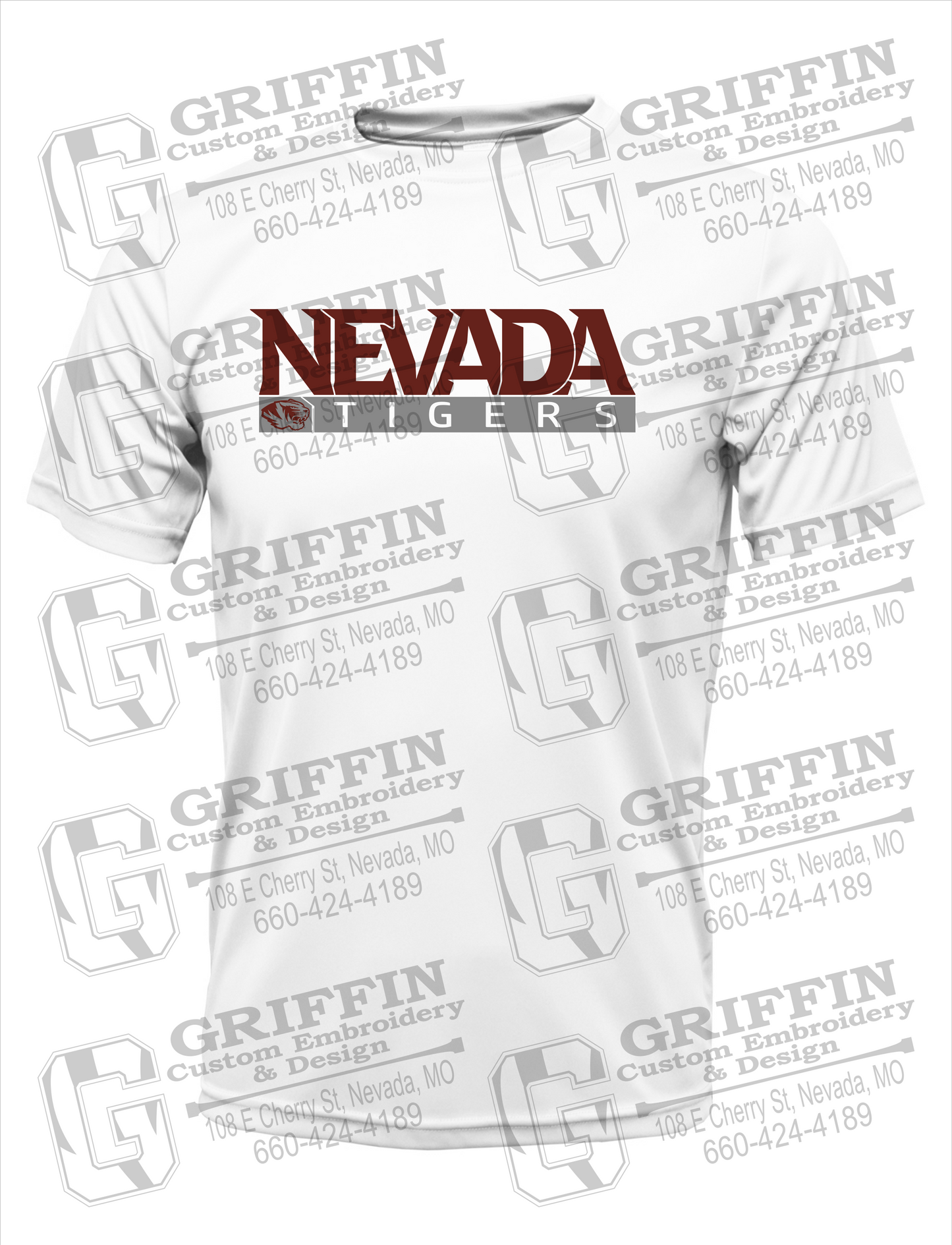 Dry-Fit Short Sleeve T-Shirt - Nevada Tigers 22-G