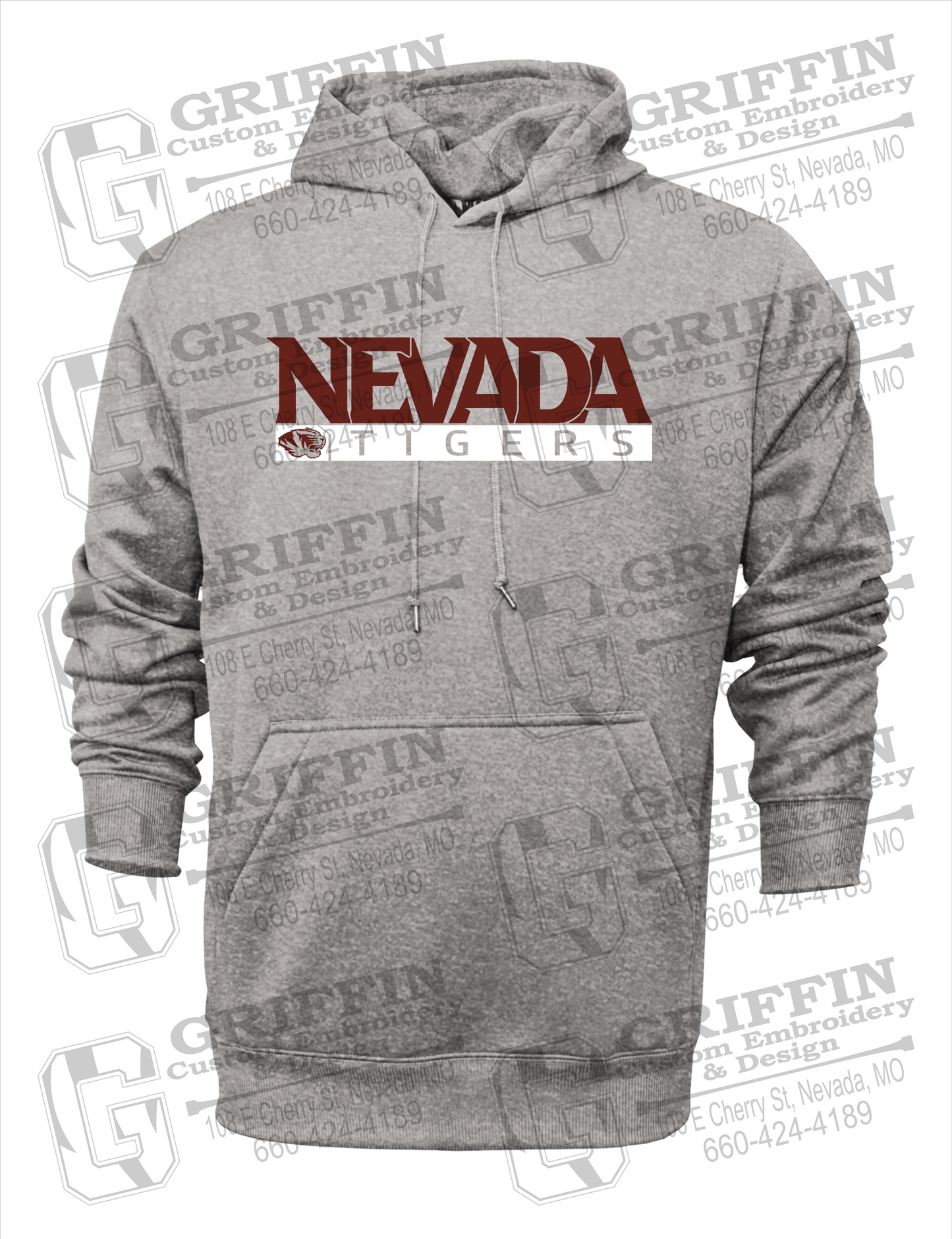 Performance Fleece Hoodie - Nevada Tigers 22-G