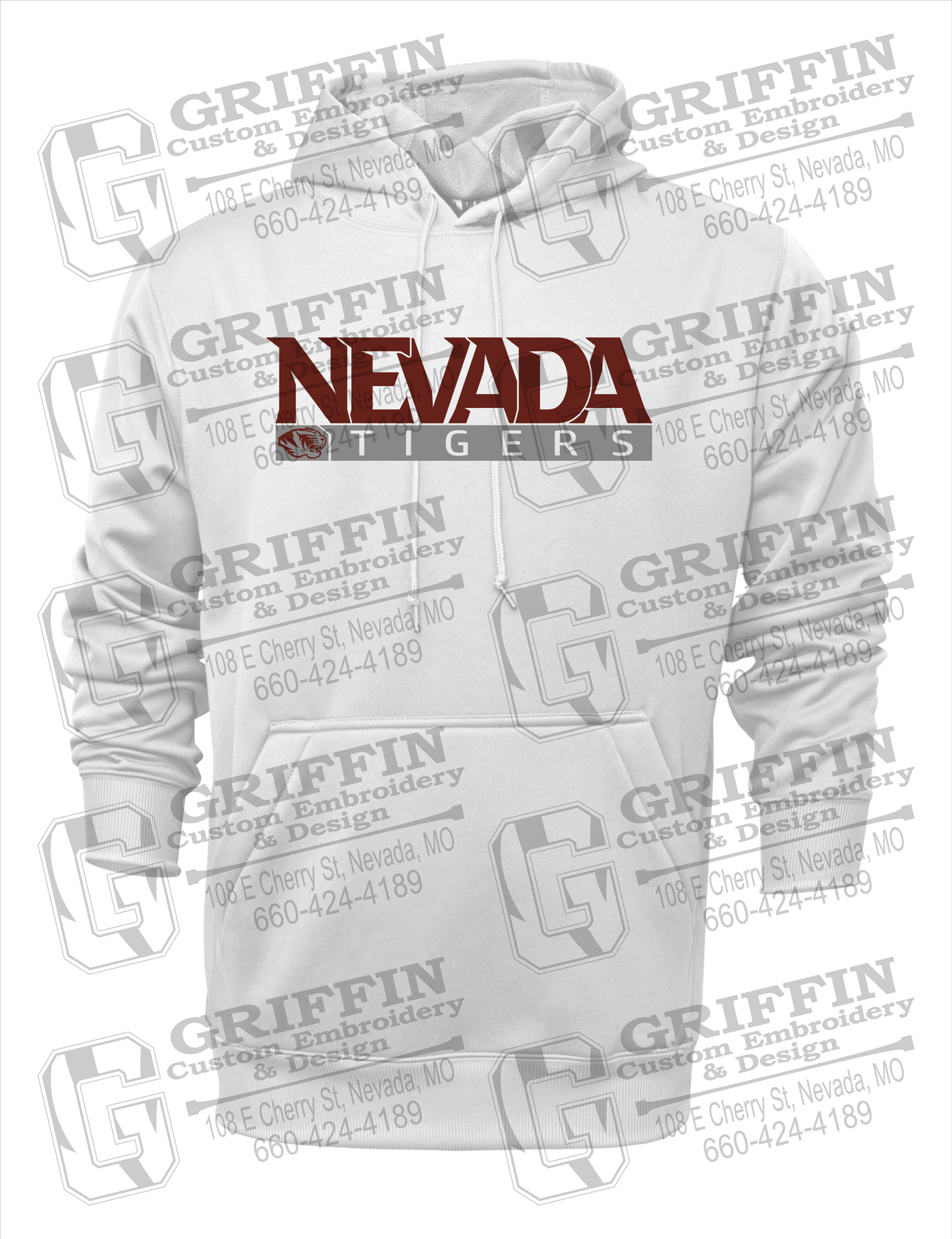 Performance Fleece Hoodie - Nevada Tigers 22-G