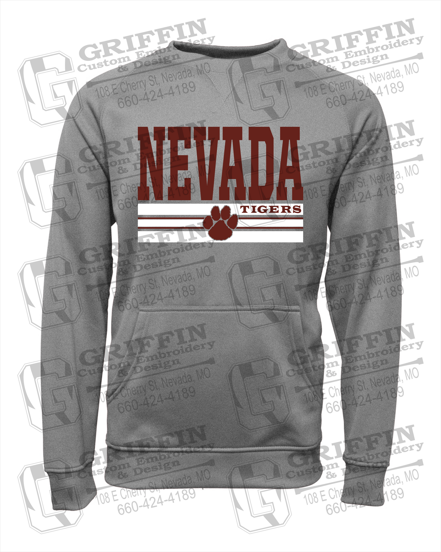 Performance Fleece Sweatshirt - Nevada Tigers 22-V