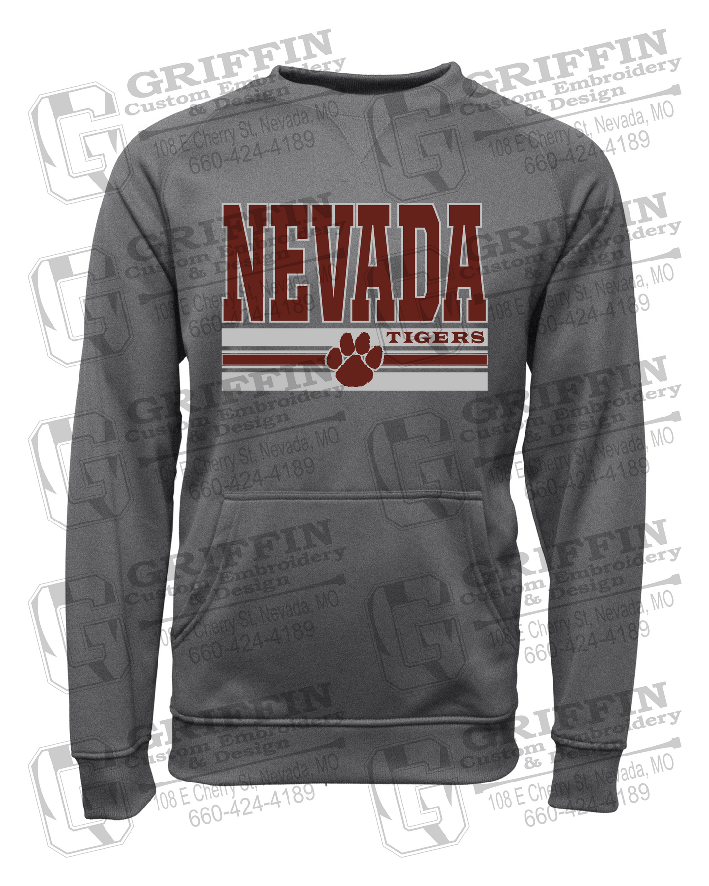 Performance Fleece Sweatshirt - Nevada Tigers 22-V