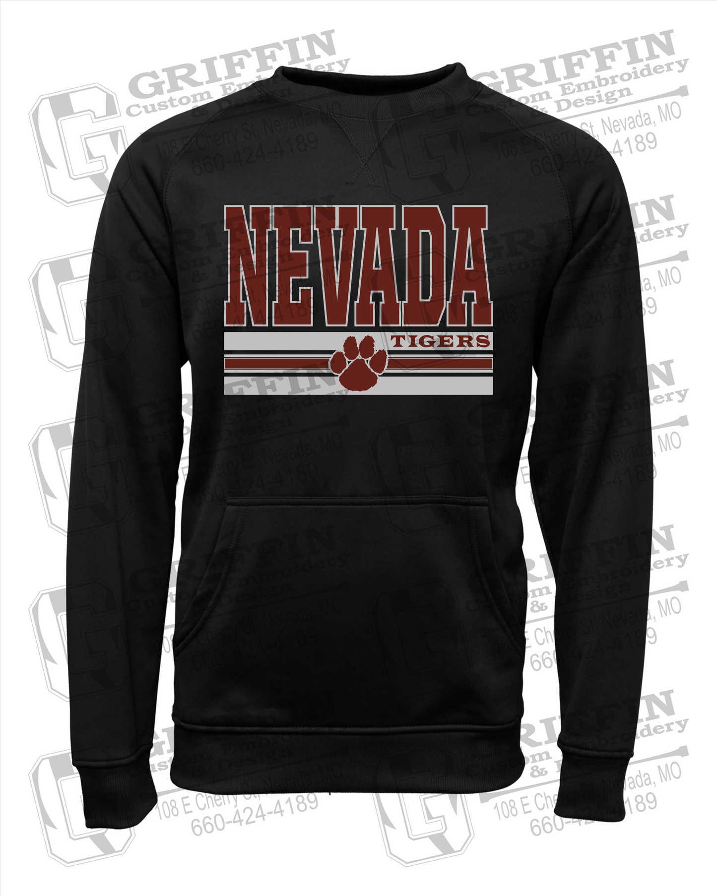 Performance Fleece Sweatshirt - Nevada Tigers 22-V