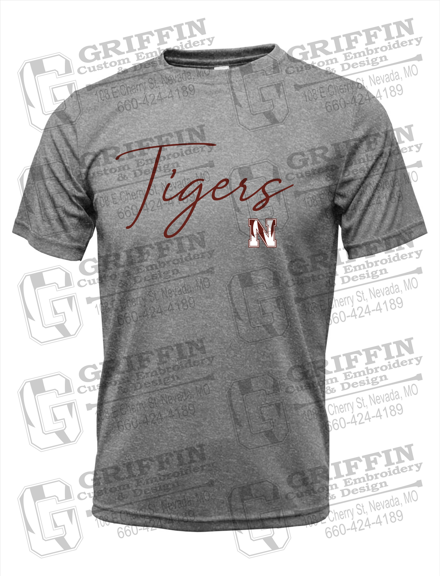 Nevada Tigers 23-A Dry-Fit T-Shirt