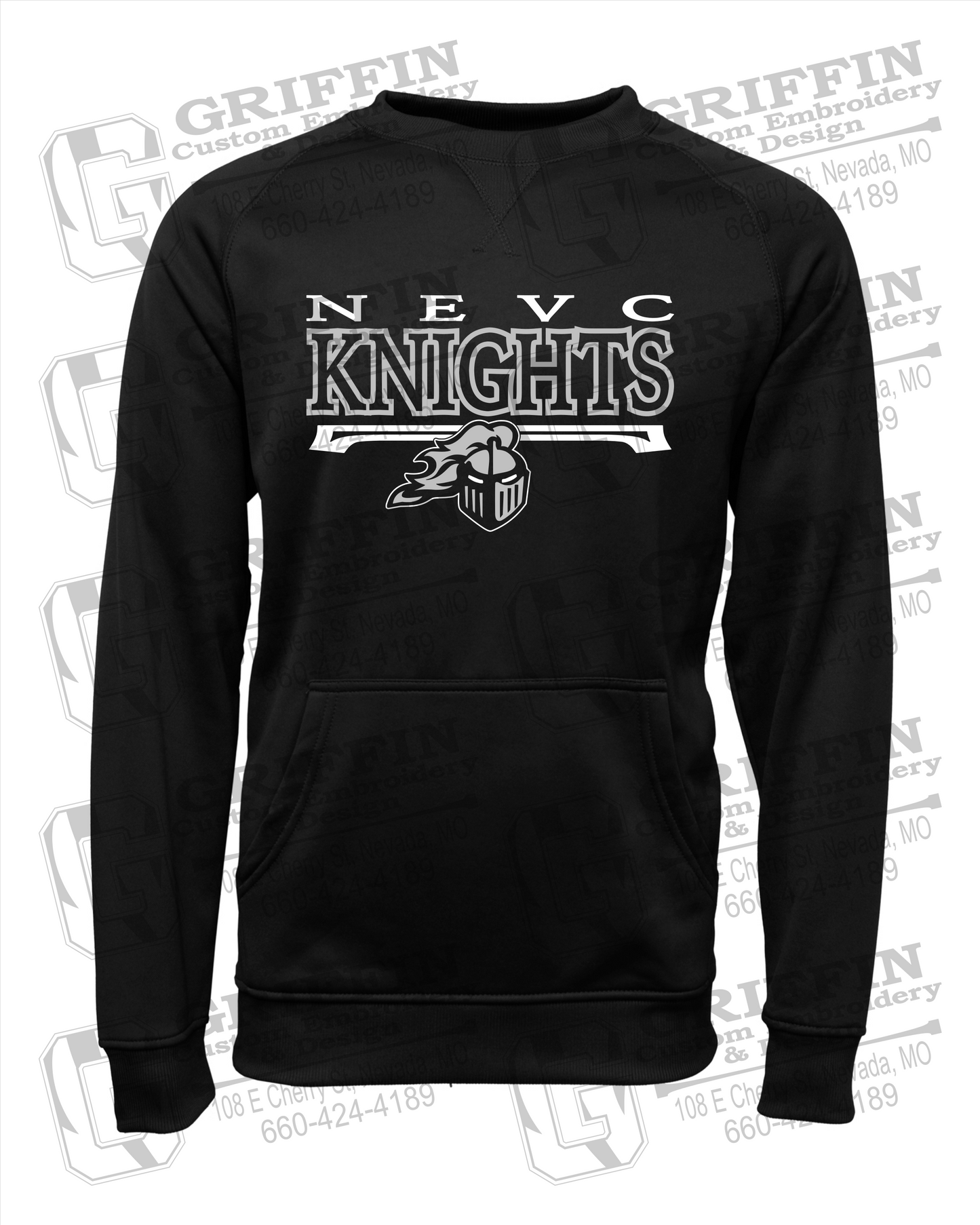 Performance Fleece Sweatshirt - NEVC Knights 23-A