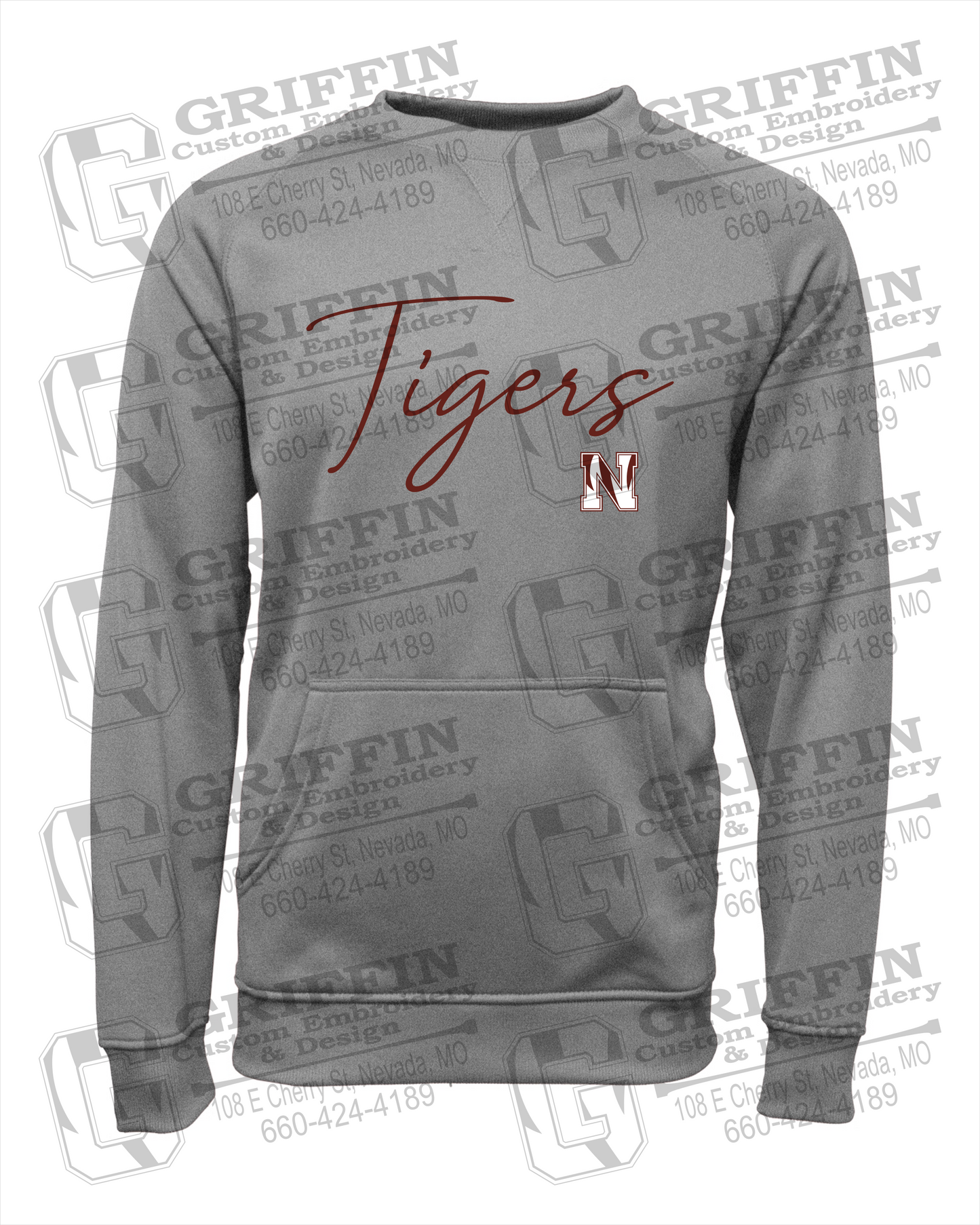 Performance Fleece Sweatshirt - Nevada Tigers 23-A