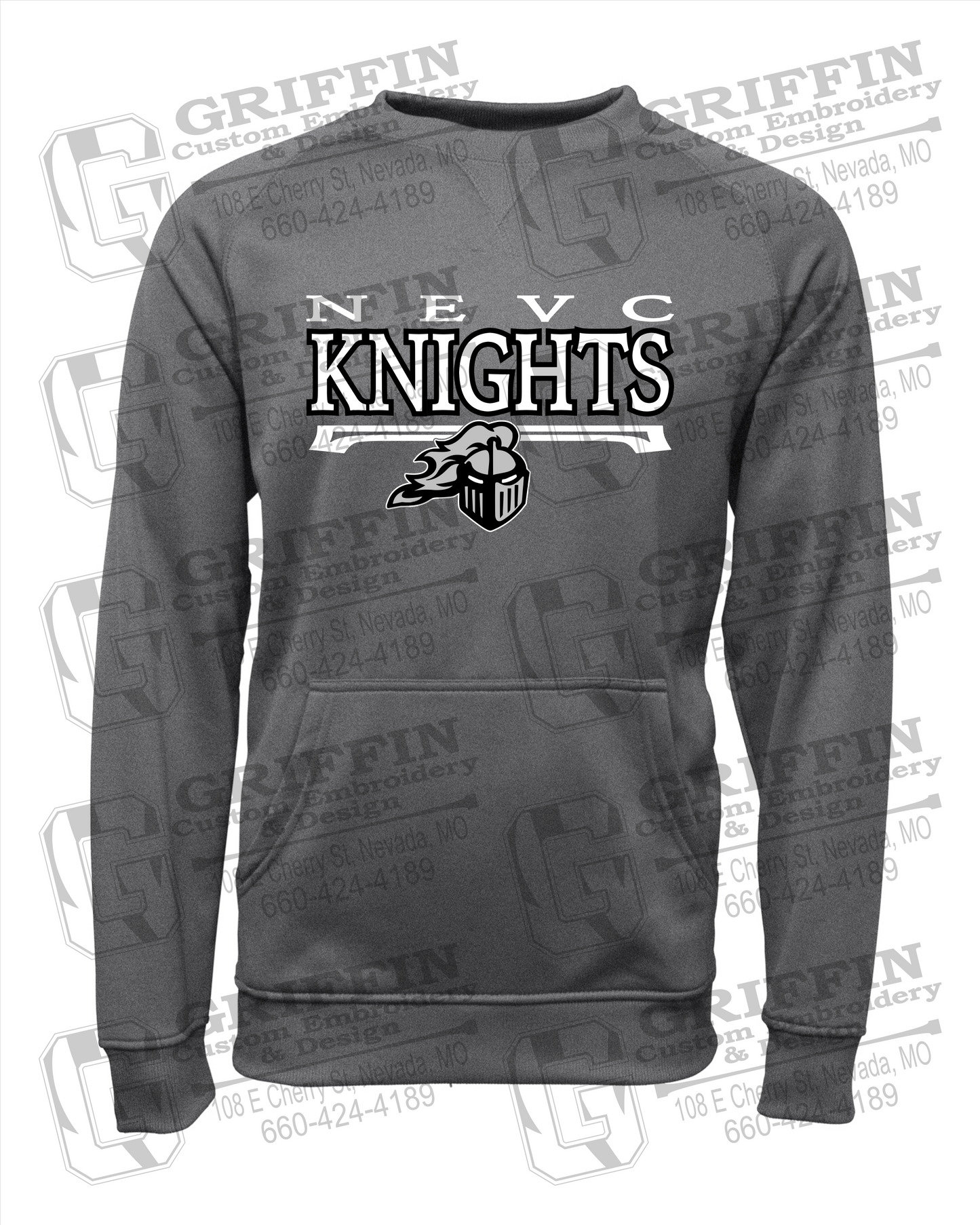 Performance Fleece Sweatshirt - NEVC Knights 23-A