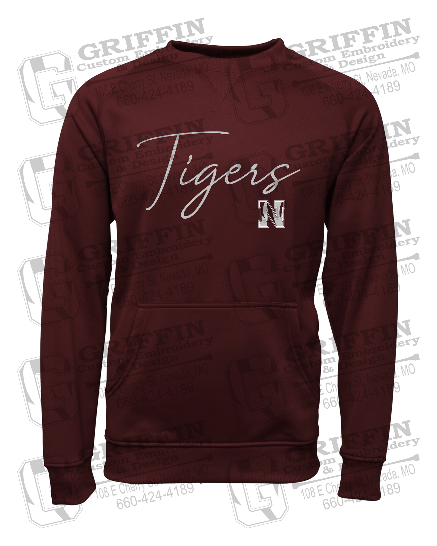Performance Fleece Sweatshirt - Nevada Tigers 23-A