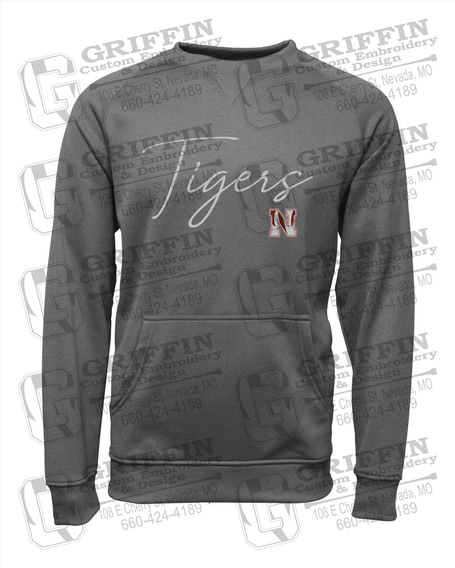 Performance Fleece Sweatshirt - Nevada Tigers 23-A