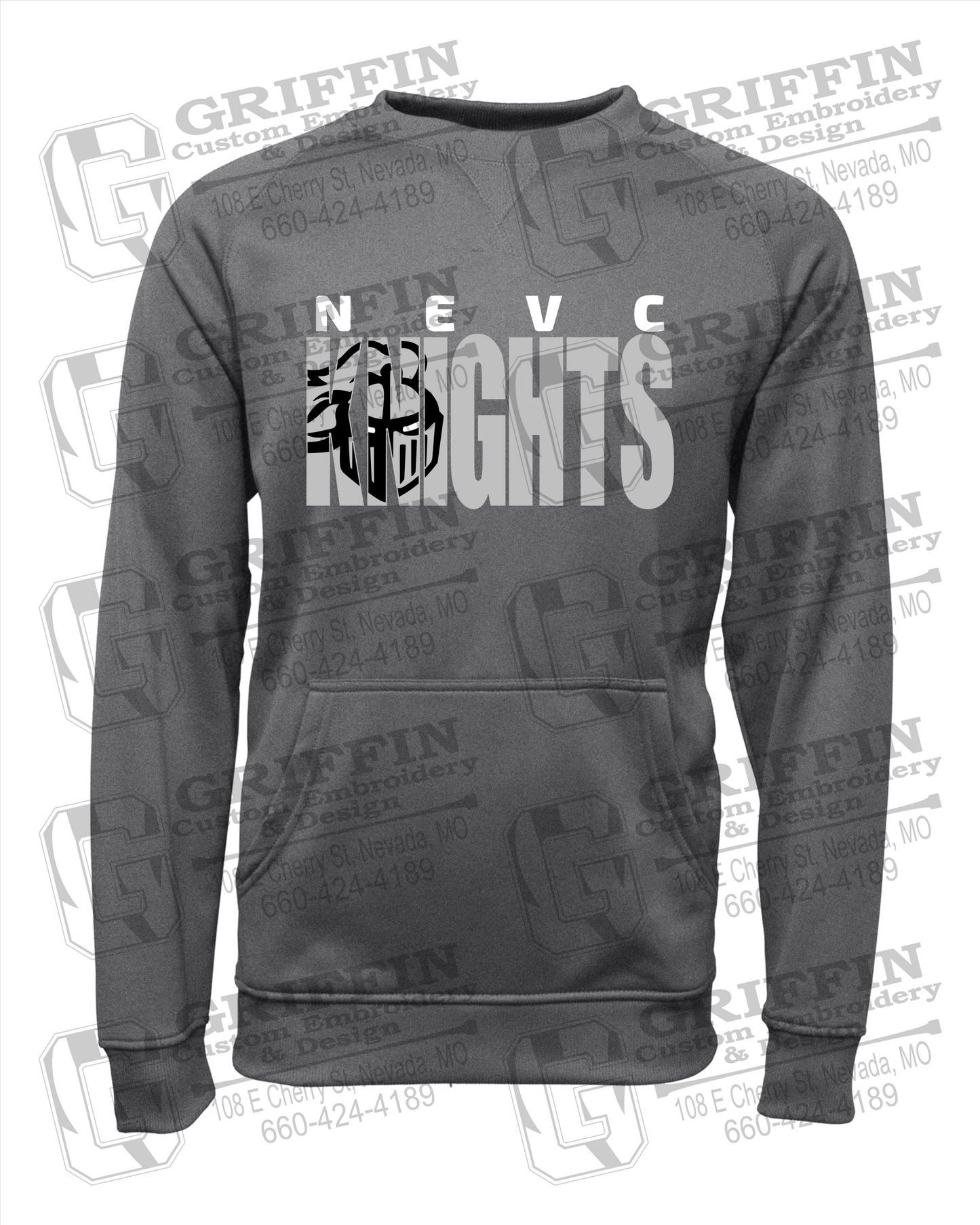 Performance Fleece Sweatshirt - NEVC Knights 23-B