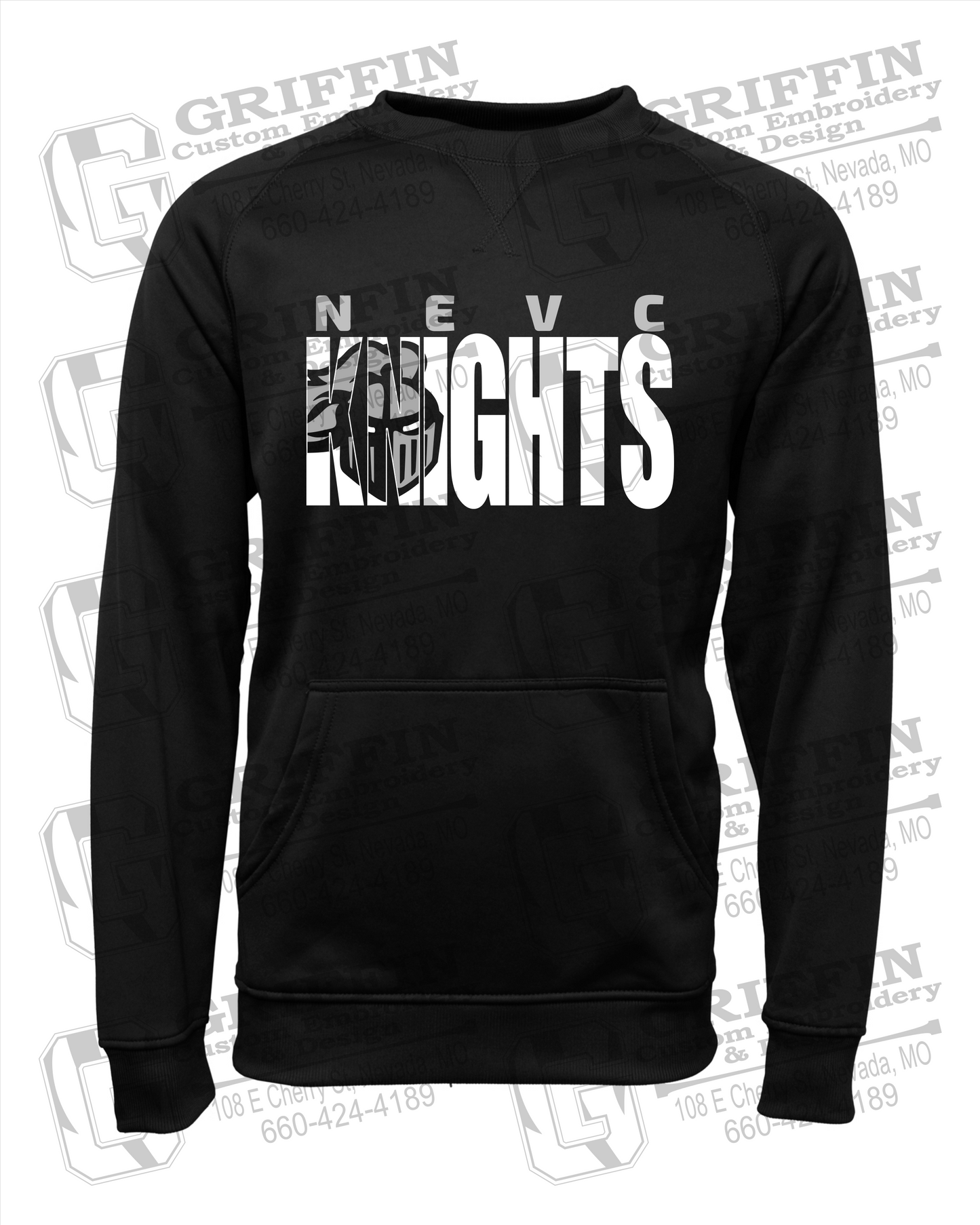Performance Fleece Sweatshirt - NEVC Knights 23-B