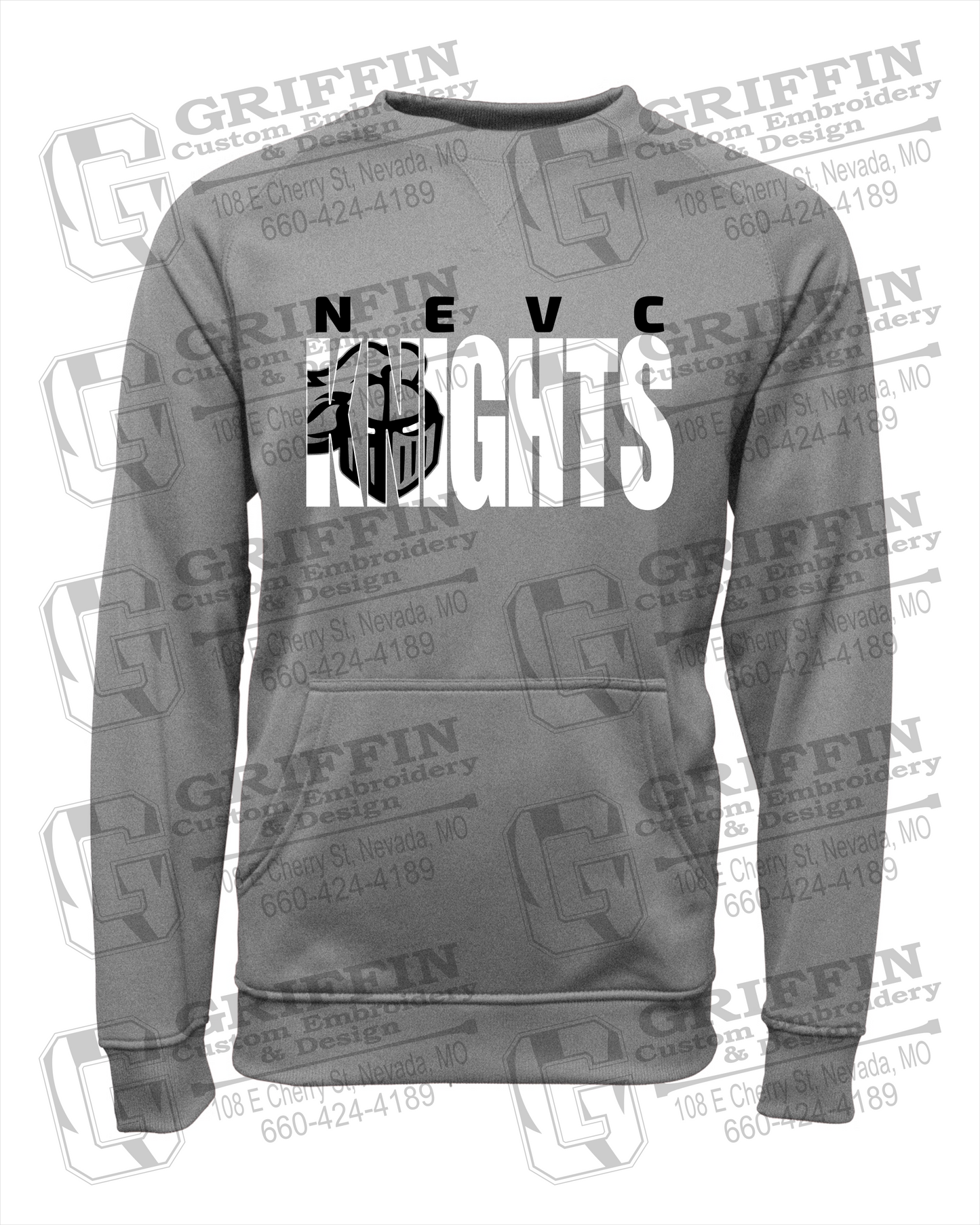 Performance Fleece Sweatshirt - NEVC Knights 23-B