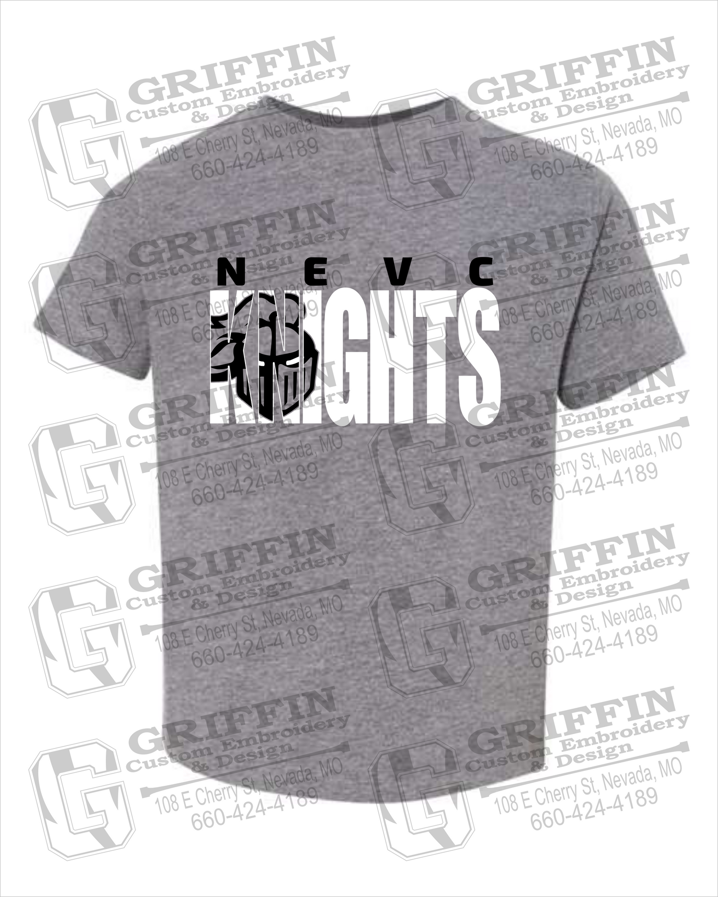 Toddler/Infant Cotton T-Shirt - NEVC Knights 23-B