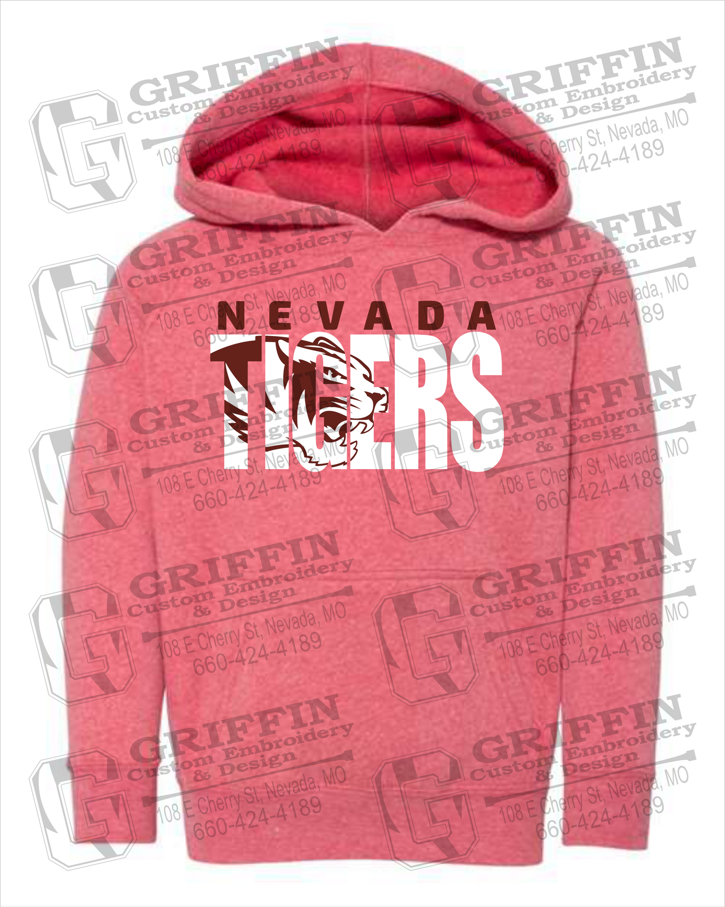 Nevada Tigers 23-F Toddler Hoodie