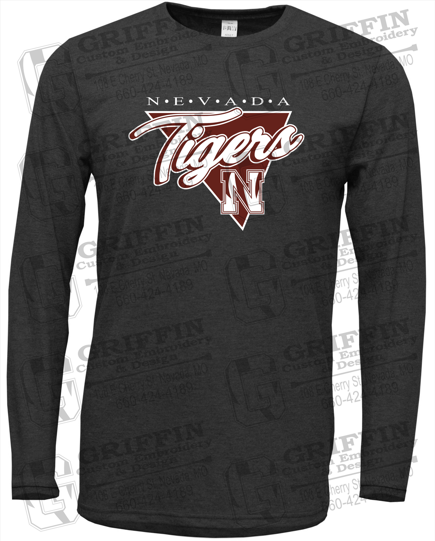 Nevada Tigers 23-G Long Sleeve T-Shirt