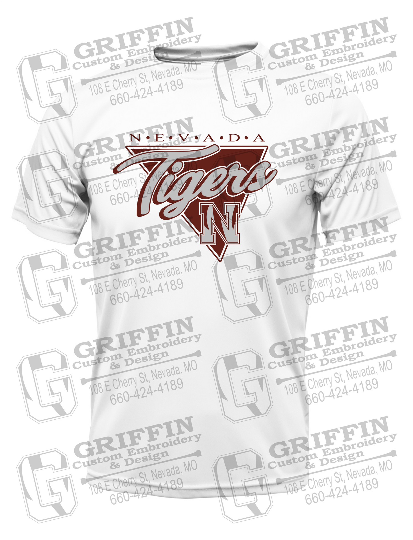 Dry-Fit Short Sleeve T-Shirt - Nevada Tigers 23-G