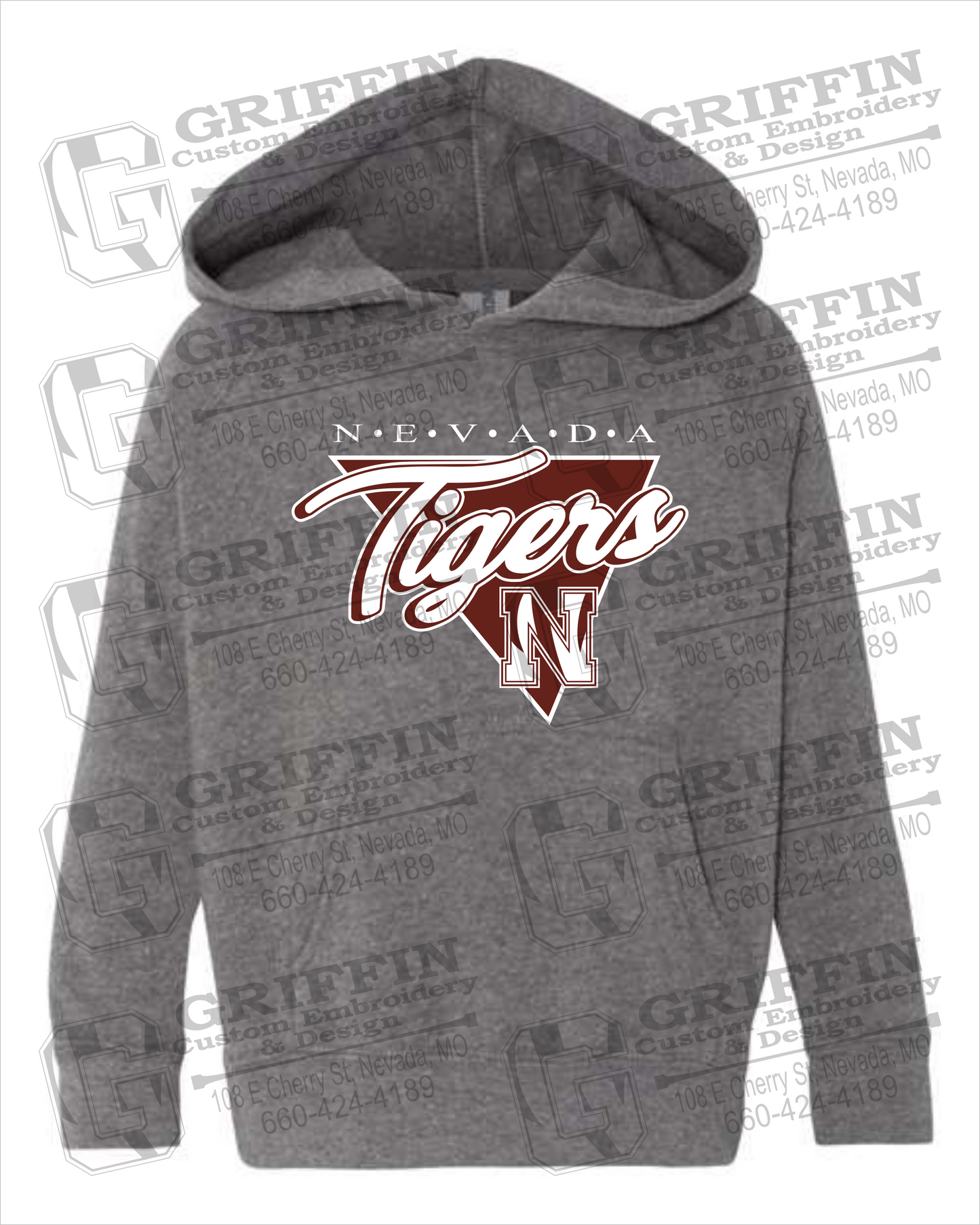 Nevada Tigers 23-G Toddler Hoodie