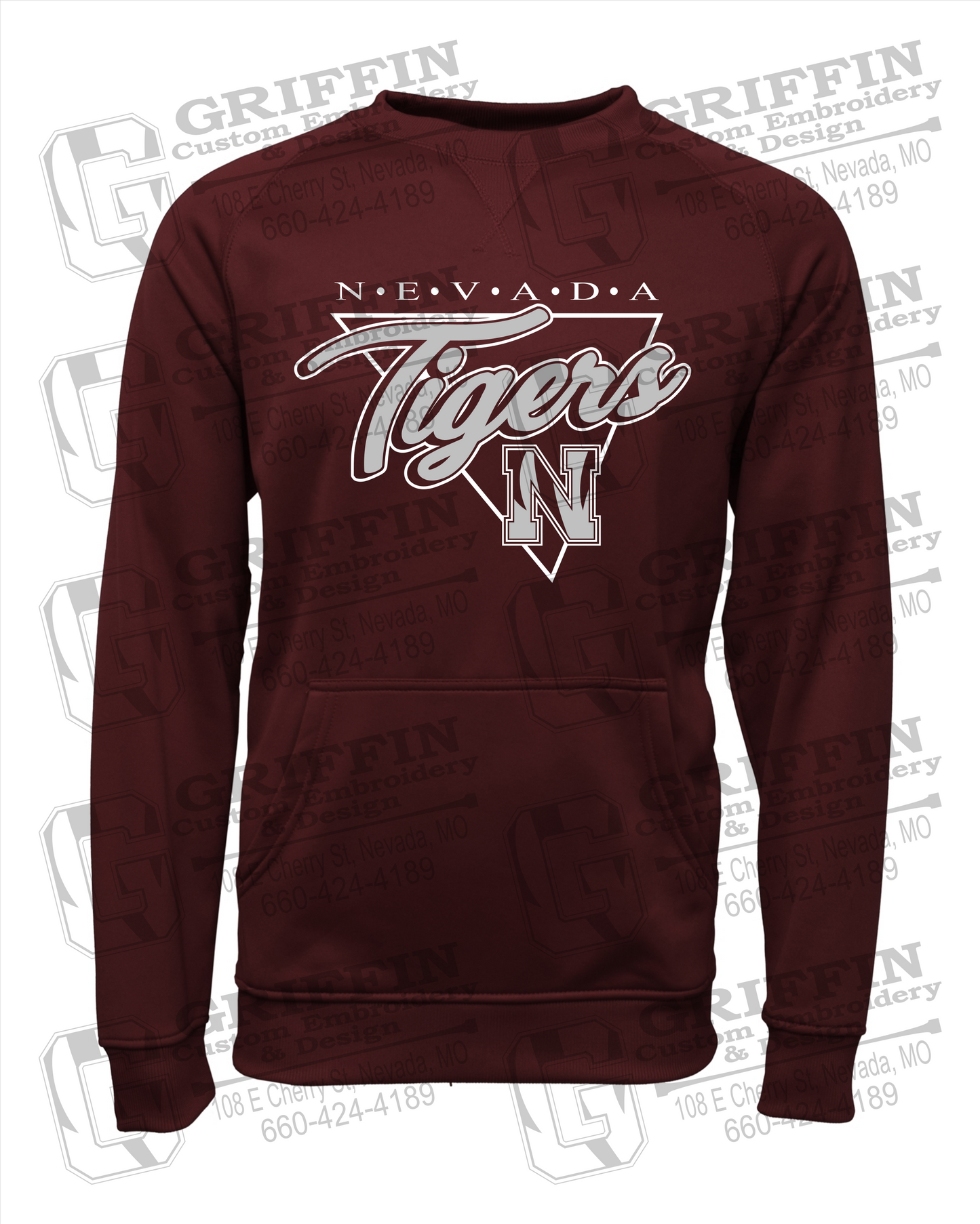 Performance Fleece Sweatshirt - Nevada Tigers 23-G